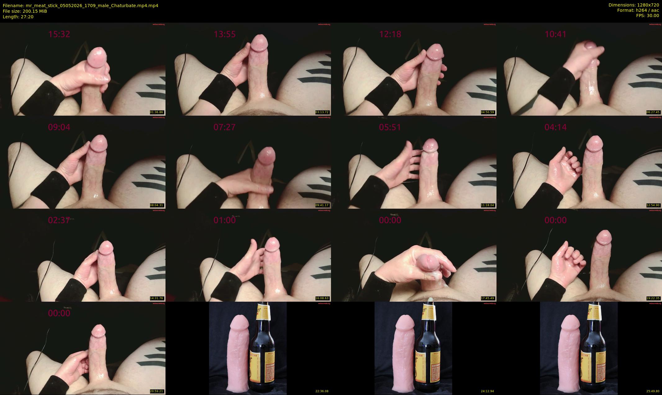 mr_meat_stick — 28 minute Chaturbate male cam show recording, 720p, May 5, 2026