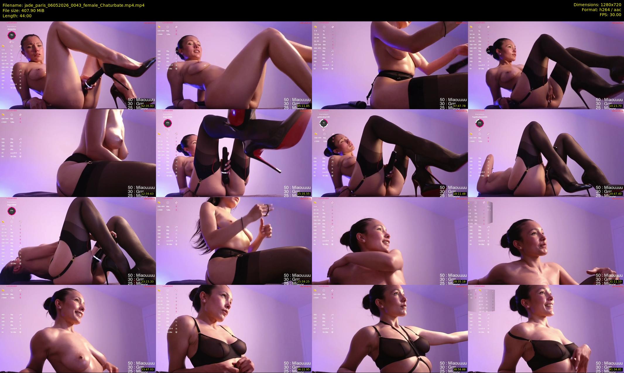 jade_paris — 44 minute Chaturbate female cam show recording, 720p, May 6, 2026