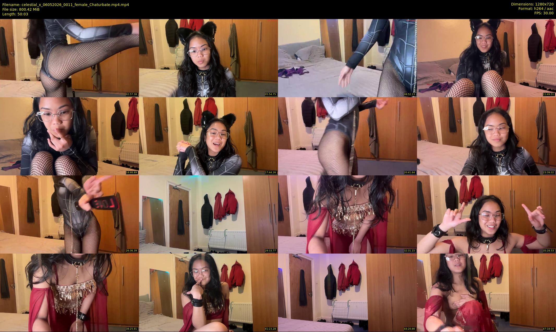 celestial_x — 51 minute Chaturbate female cam show recording, 720p, May 6, 2026