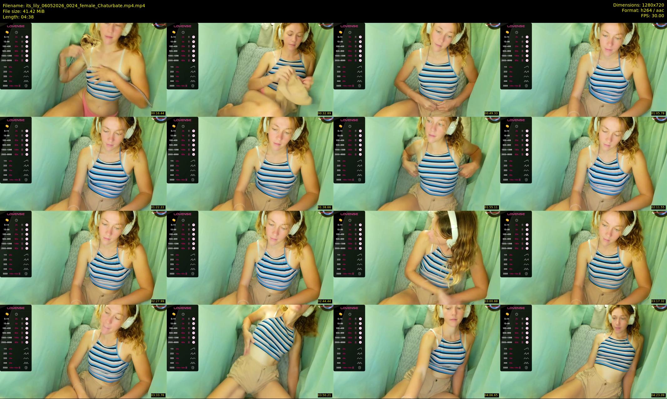 its_lily — 5 minute Chaturbate female cam show recording, 720p, May 6, 2026