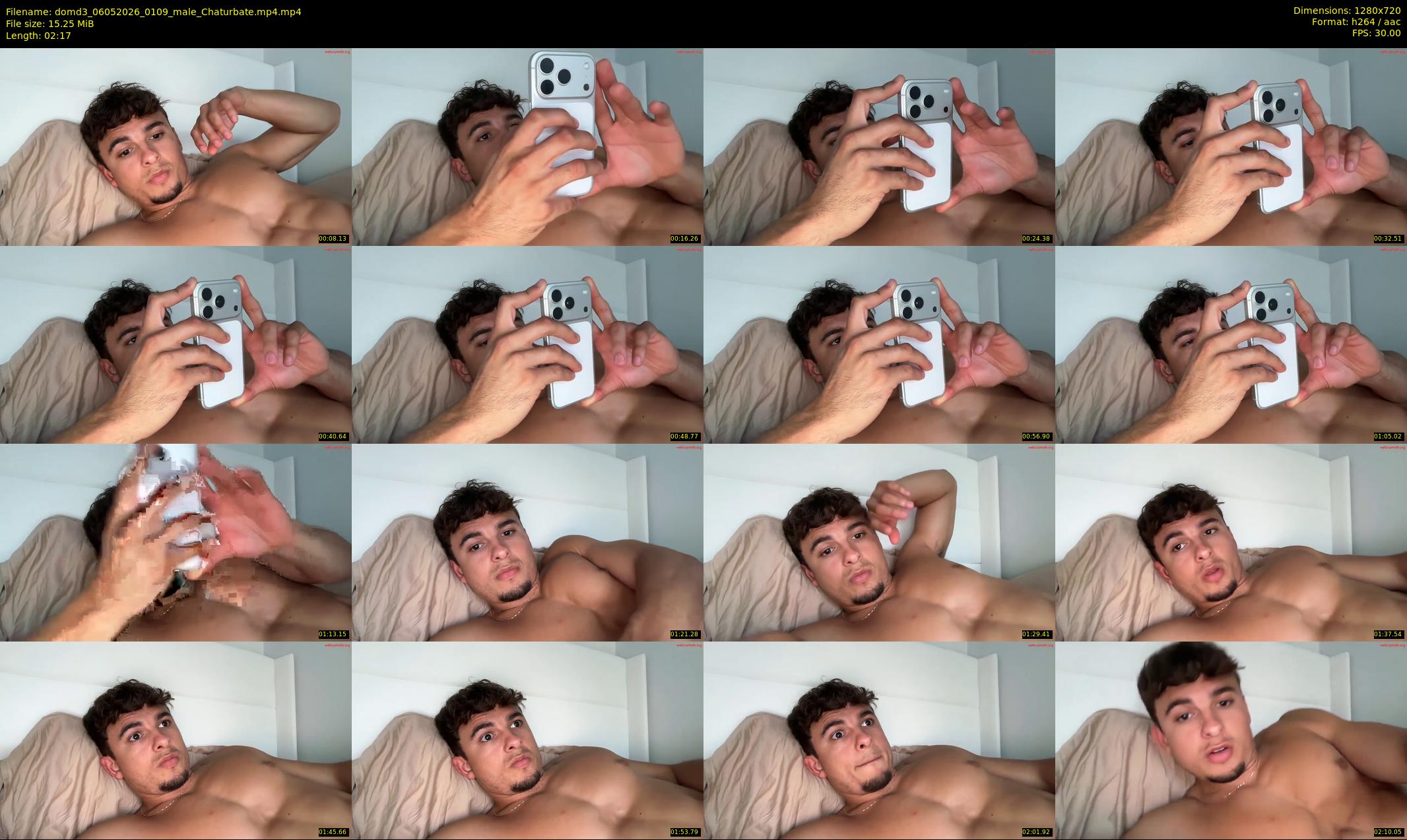 domd3 — 3 minute Chaturbate male cam show recording, 720p, May 6, 2026