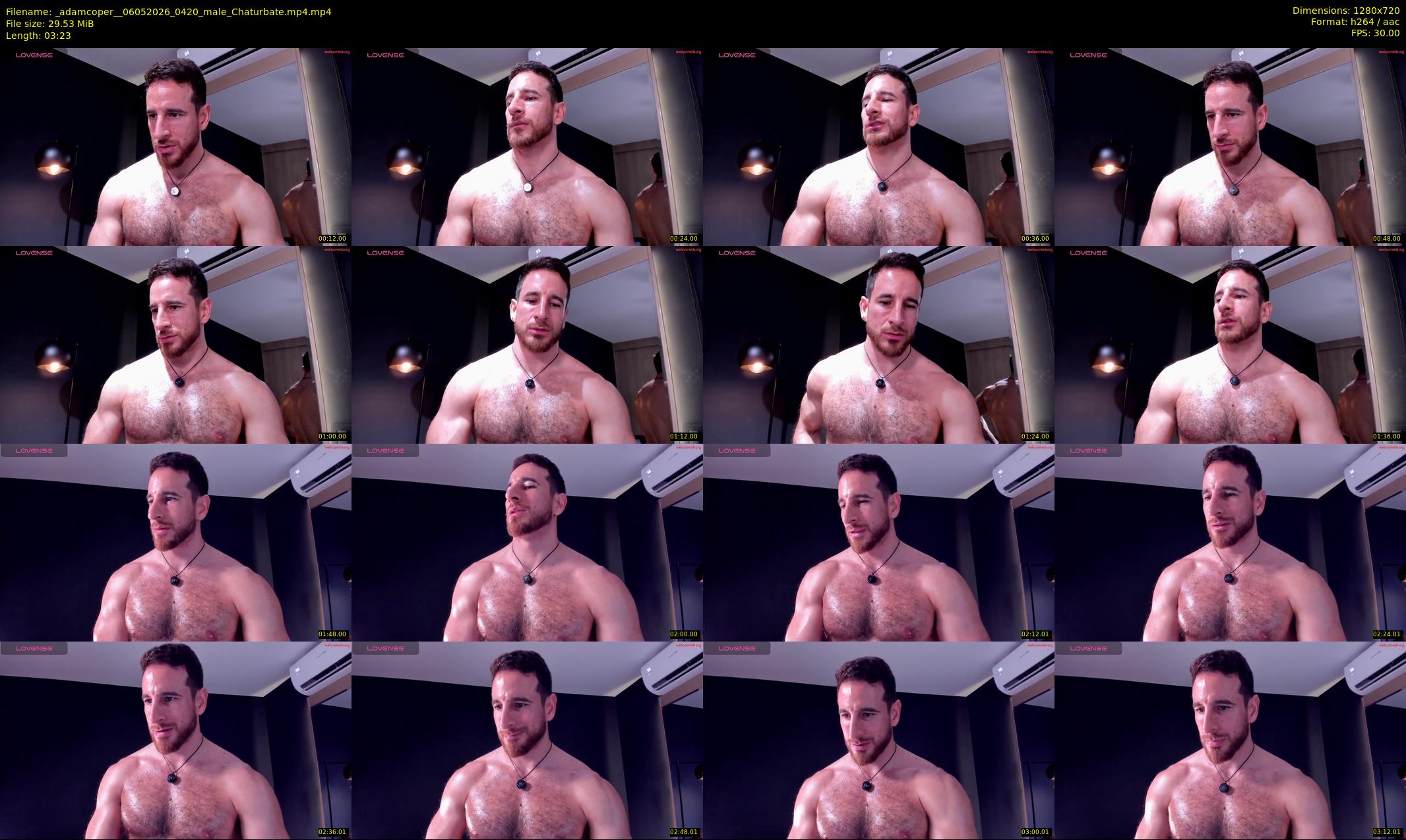 _adamcoper_ — 4 minute Chaturbate male cam show recording, 720p, May 6, 2026
