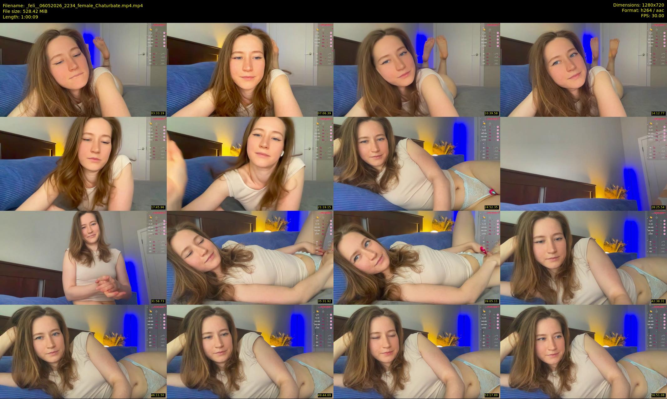 _feli_ — 61 minute Chaturbate female cam show recording, 720p, May 6, 2026