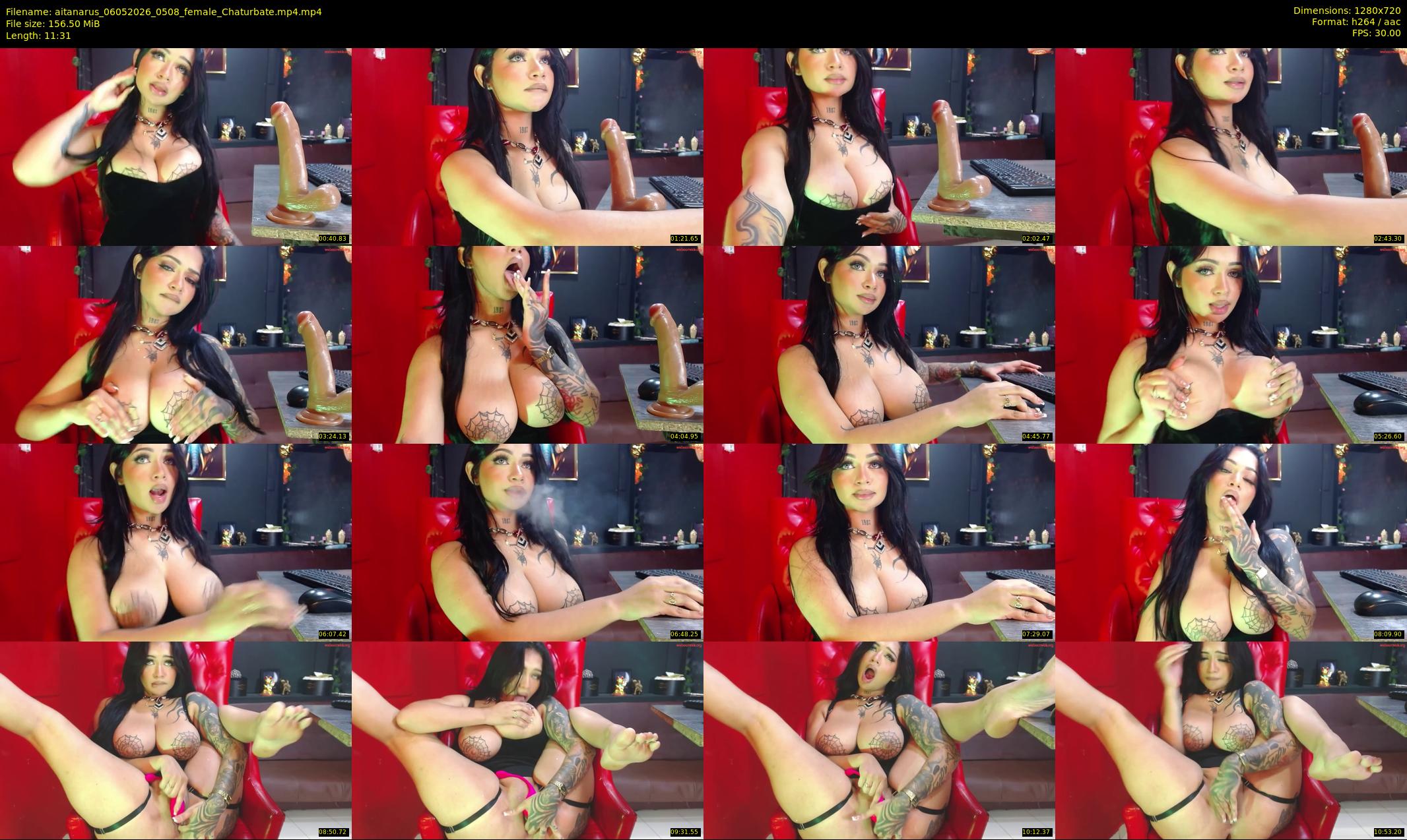 aitanarus — 12 minute Chaturbate female cam show recording, 720p, May 6, 2026