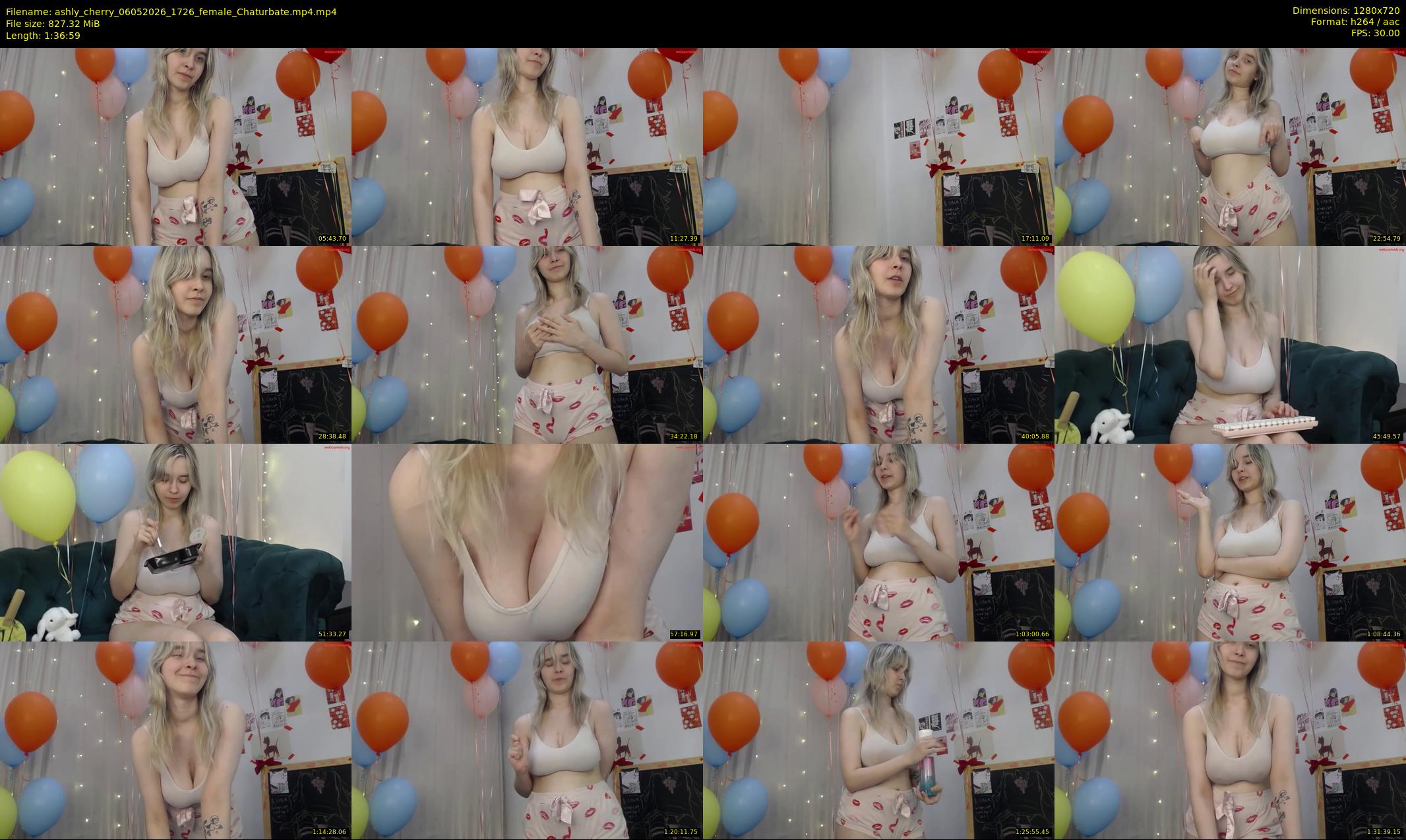 ashly_cherry — 97 minute Chaturbate female cam show recording, 720p, May 6, 2026
