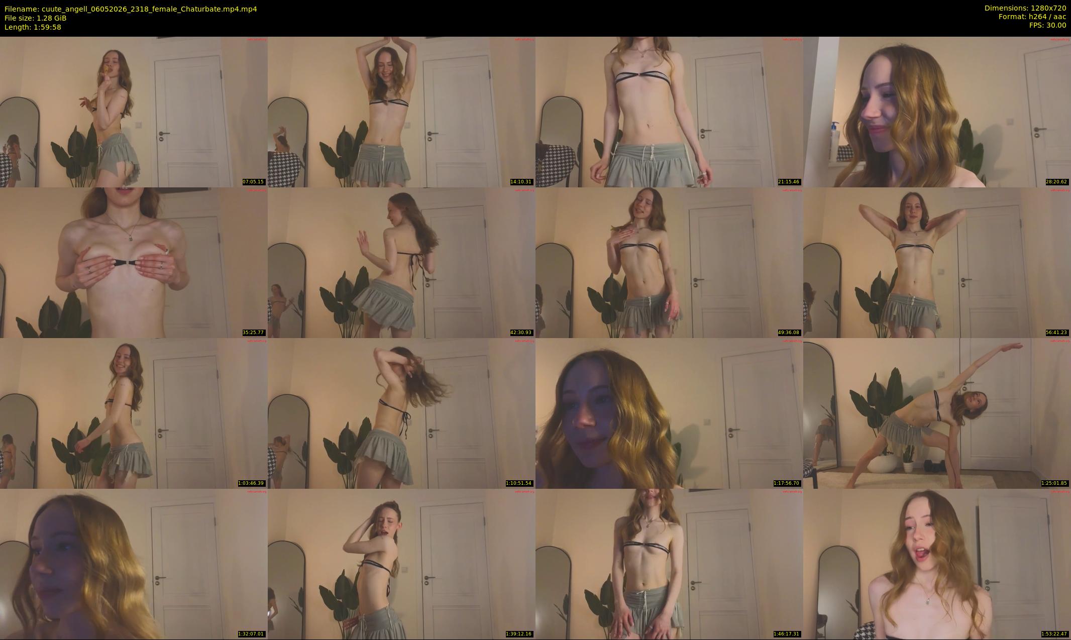 cuute_angell — 120 minute Chaturbate female cam show recording, 720p, May 6, 2026