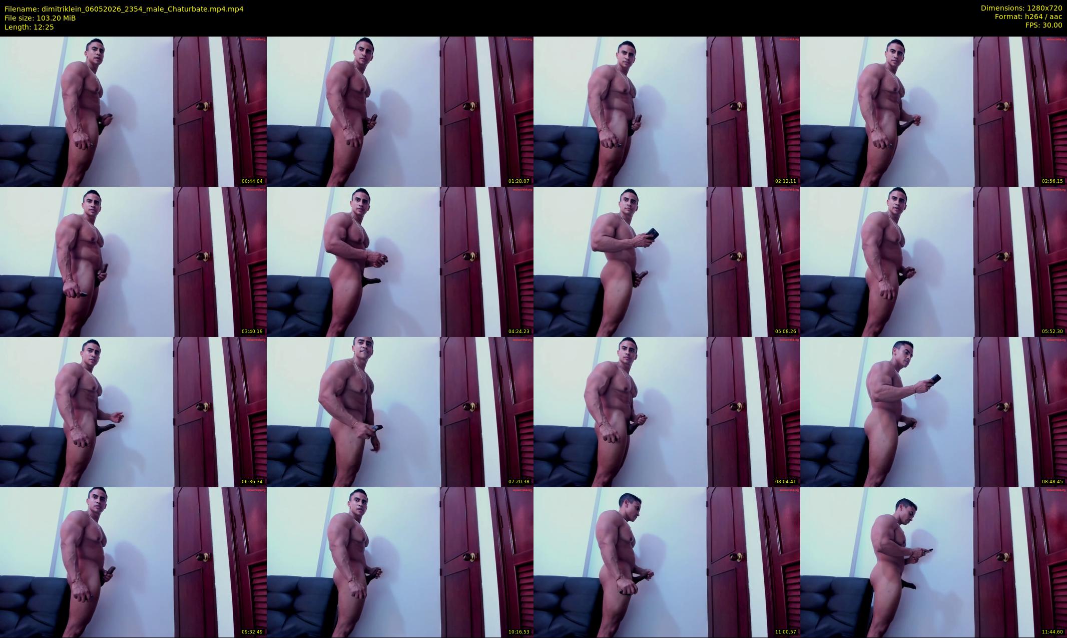 dimitriklein — 13 minute Chaturbate male cam show recording, 720p, May 6, 2026