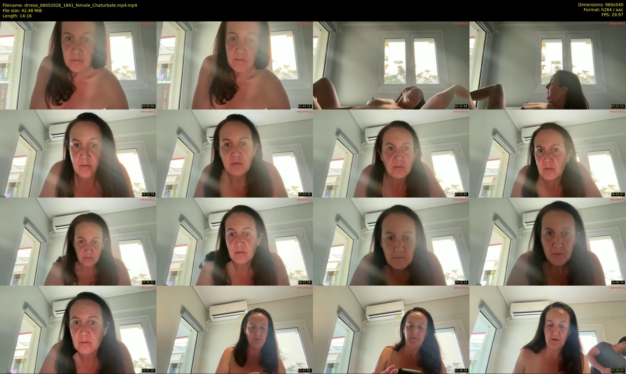 drresa — 15 minute Chaturbate female cam show recording, 480p, May 6, 2026
