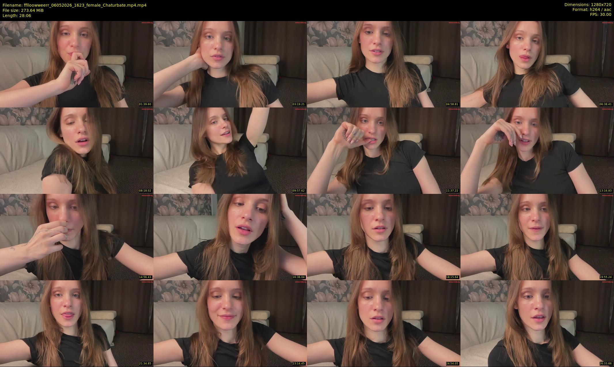 fflloowweerr — 29 minute Chaturbate couple cam show recording, 720p, May 6, 2026