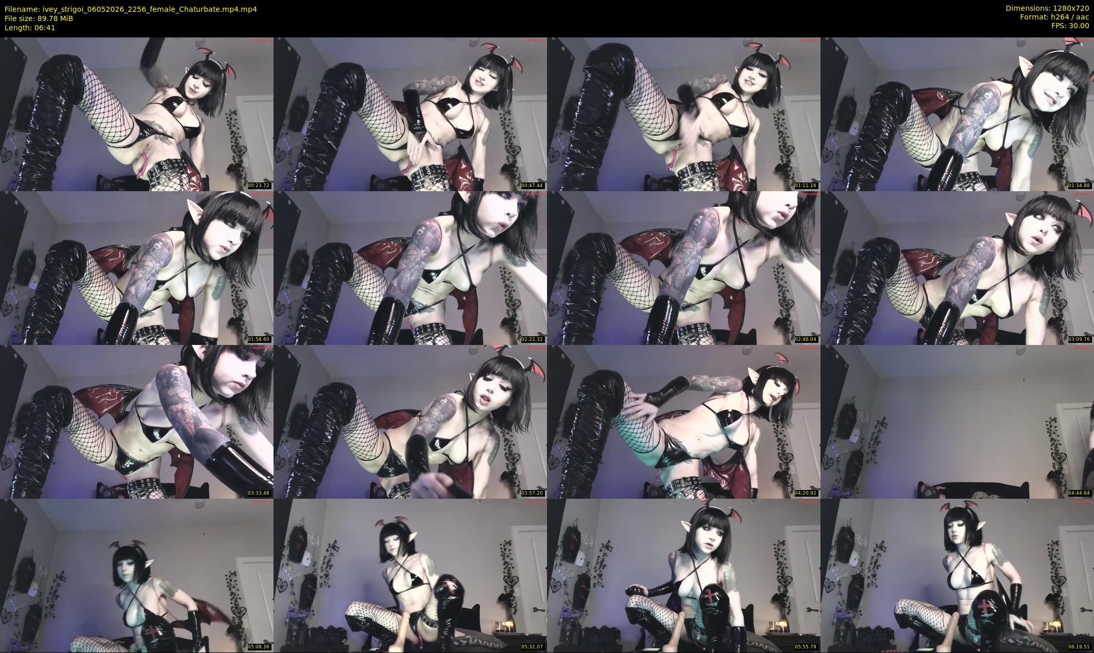 ivey_strigoi — 7 minute Chaturbate female cam show recording, 720p, May 6, 2026