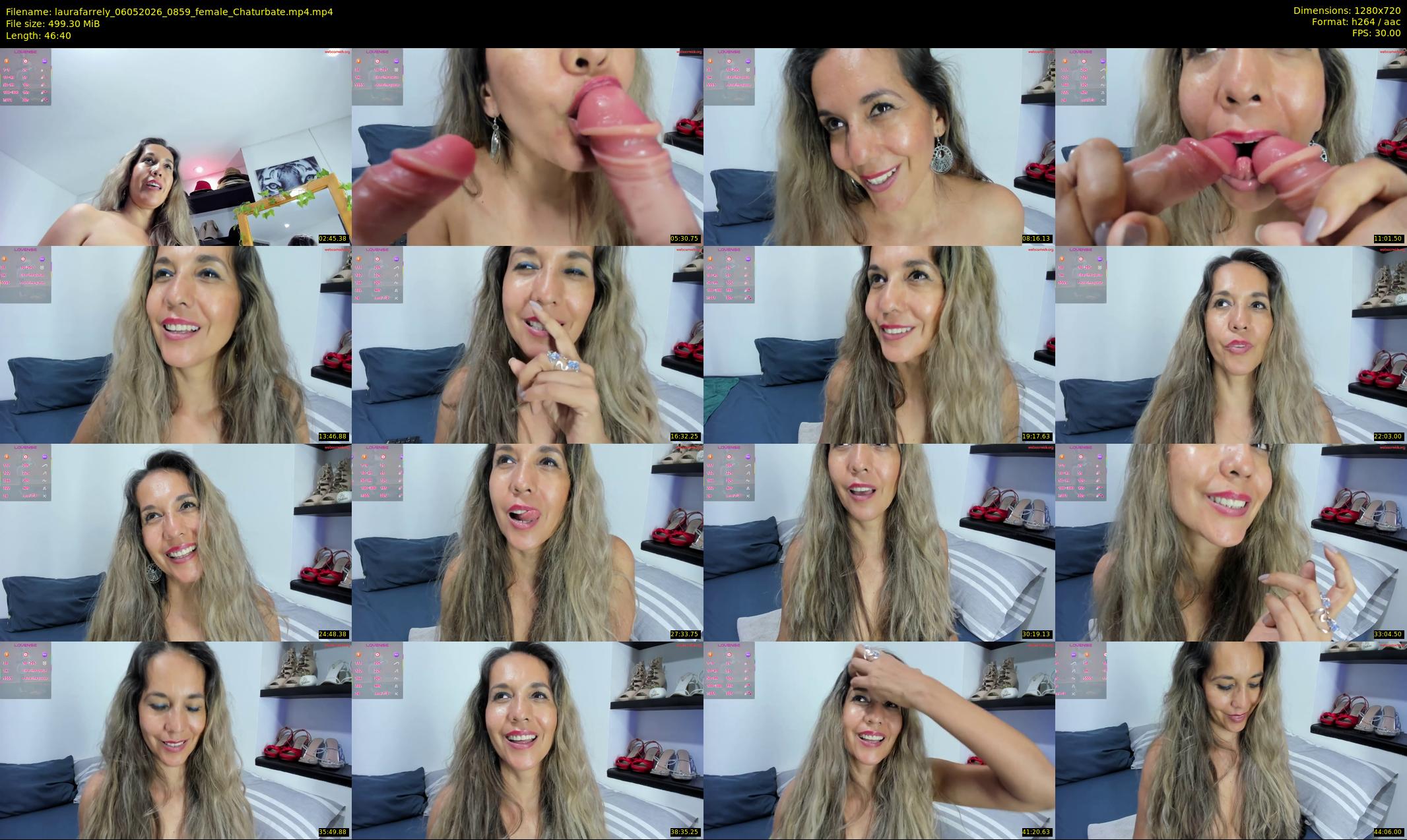 laurafarrely — 47 minute Chaturbate female cam show recording, 720p, May 6, 2026