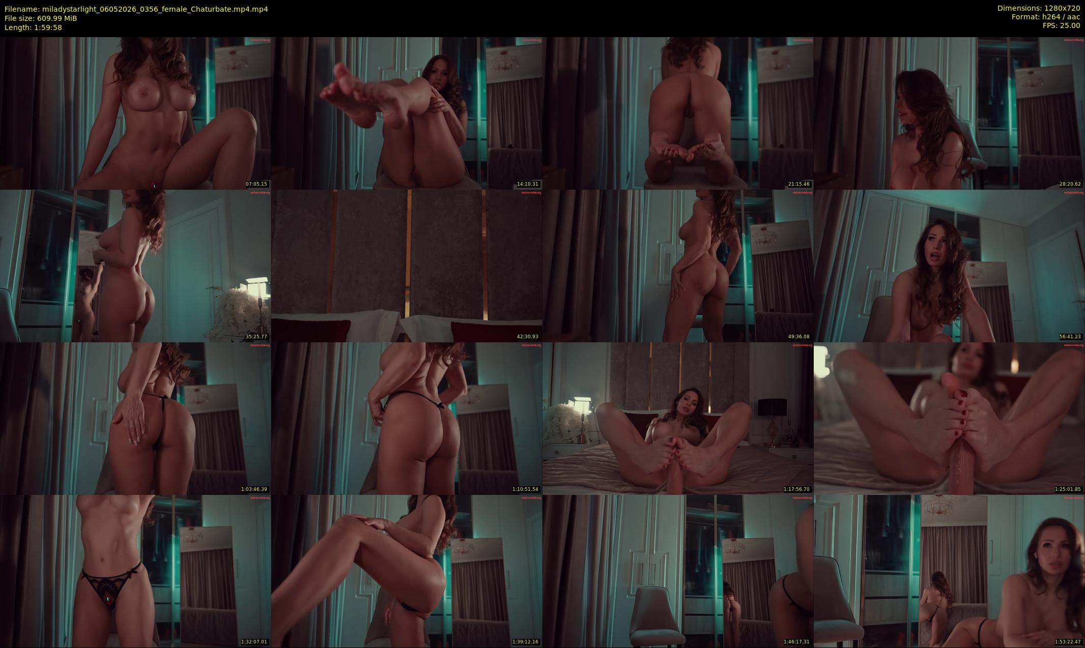 miladystarlight — 120 minute Chaturbate female cam show recording, 720p, May 6, 2026