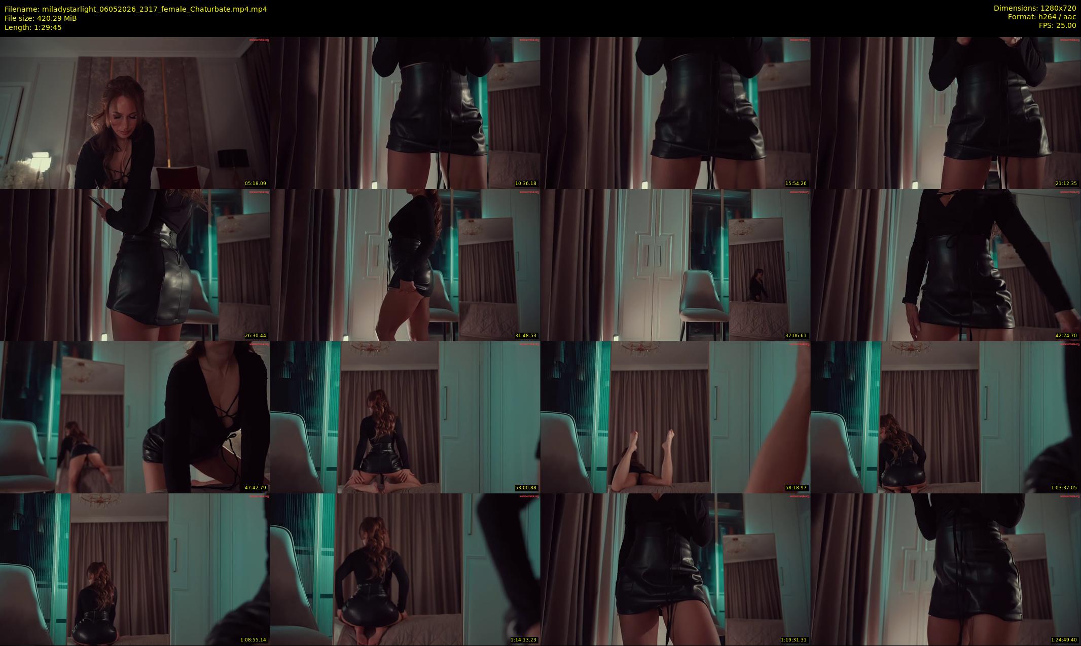 miladystarlight — 90 minute Chaturbate female cam show recording, 720p, May 6, 2026