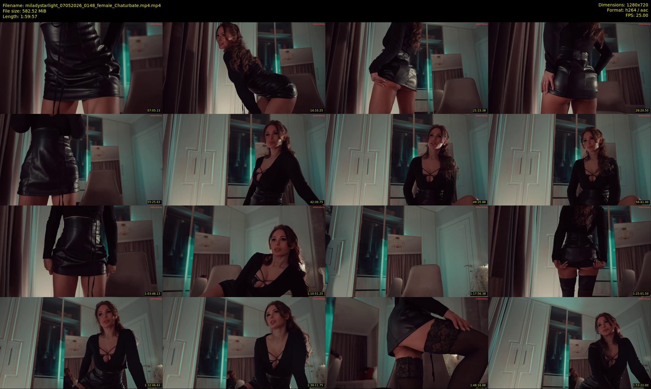 miladystarlight — 120 minute Chaturbate female cam show recording, 720p, May 7, 2026