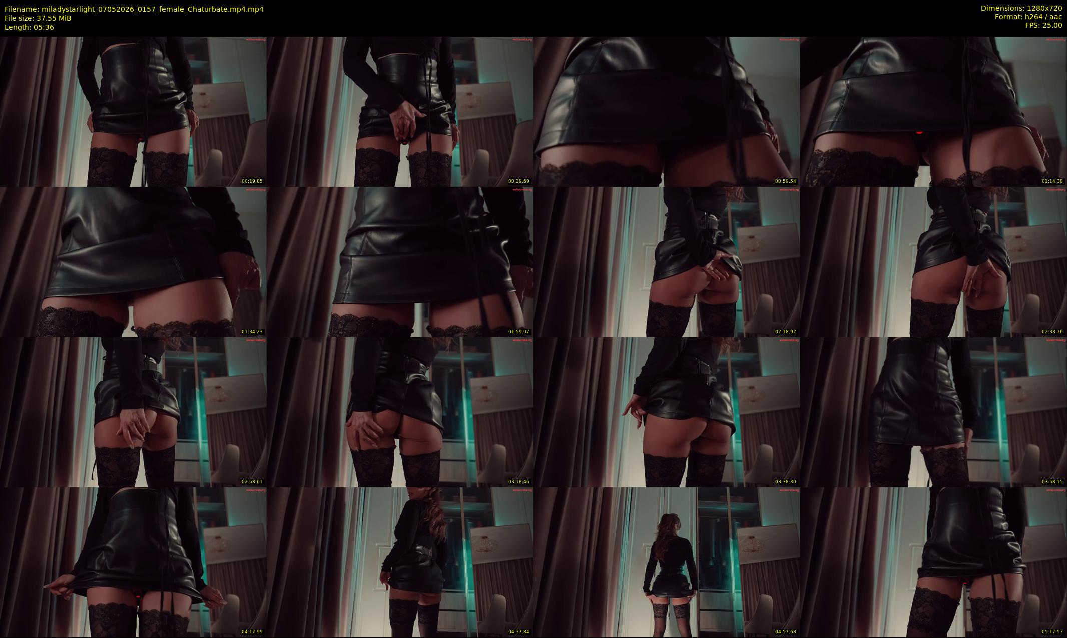 miladystarlight — 6 minute Chaturbate female cam show recording, 720p, May 7, 2026
