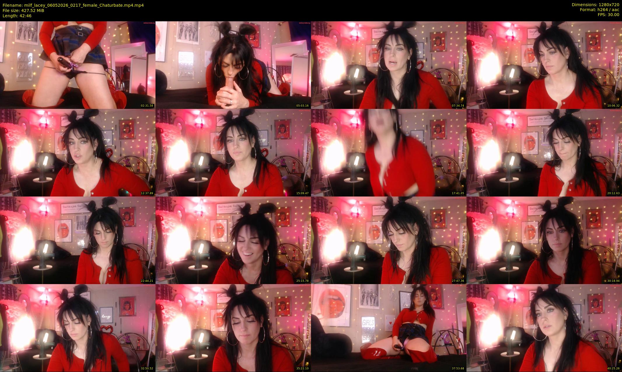 milf_lacey — 43 minute Chaturbate female cam show recording, 720p, May 6, 2026