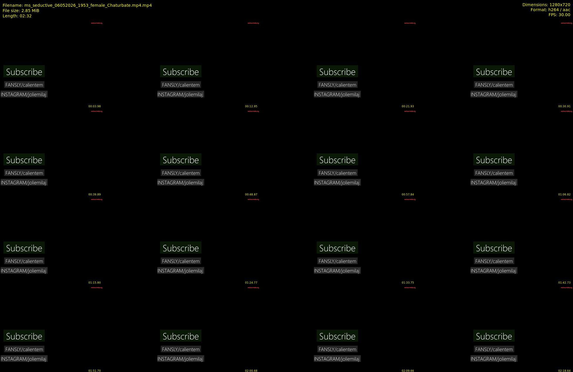 ms_seductive — 3 minute Chaturbate female cam show recording, 720p, May 6, 2026