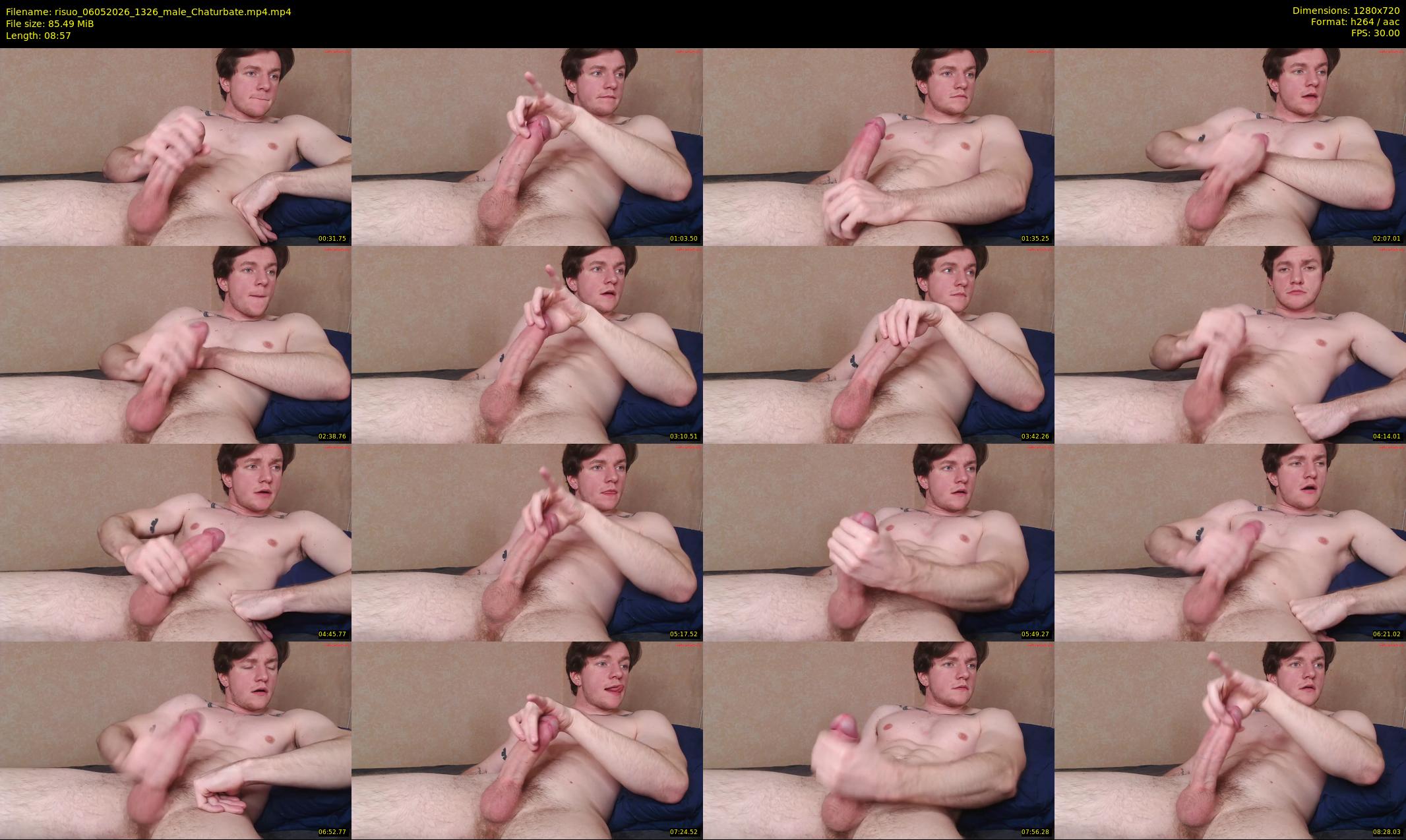 risuo — 9 minute Chaturbate male cam show recording, 720p, May 6, 2026