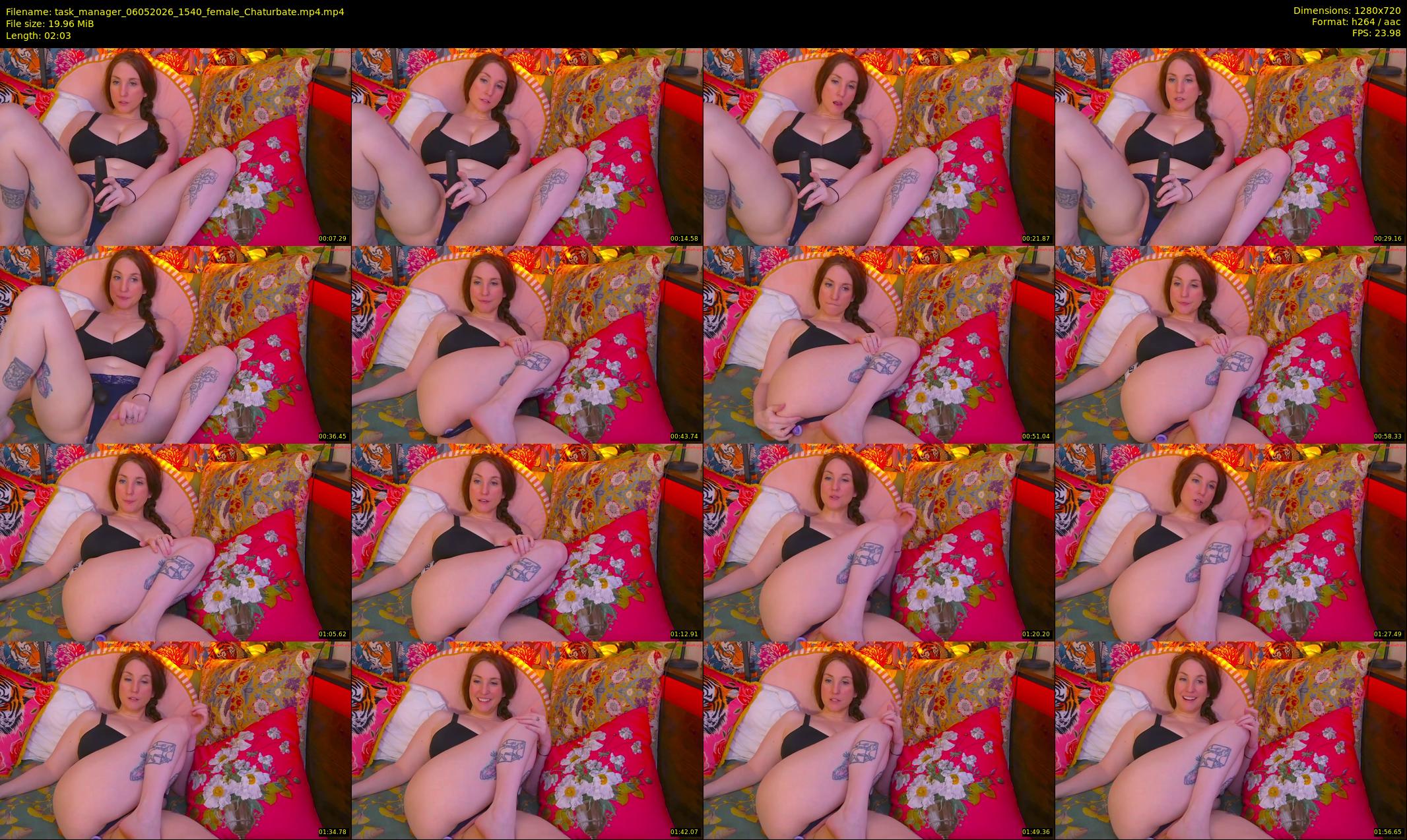 task_manager — 3 minute Chaturbate couple cam show recording, 720p, May 6, 2026