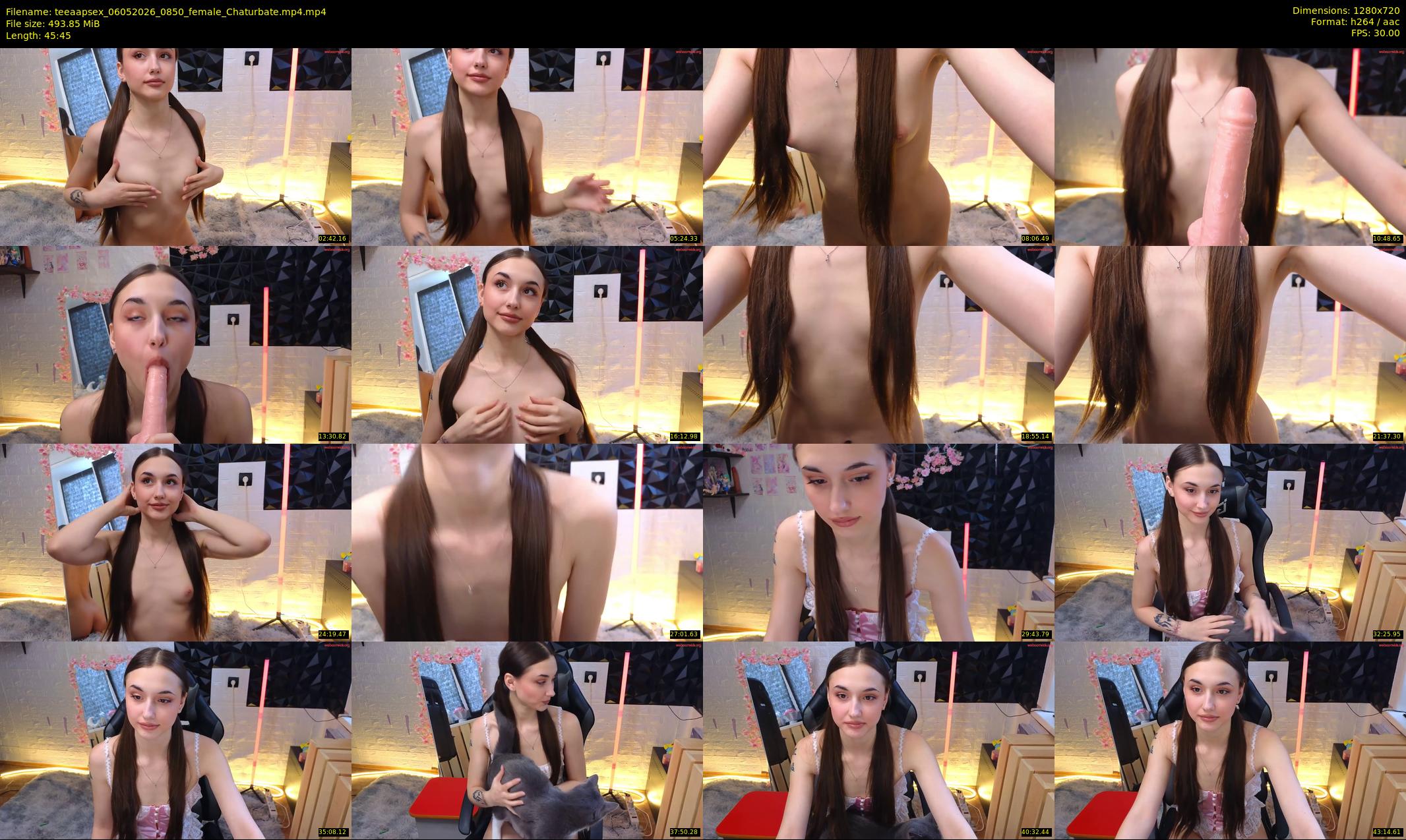 teeaapsex — 46 minute Chaturbate couple cam show recording, 720p, May 6, 2026