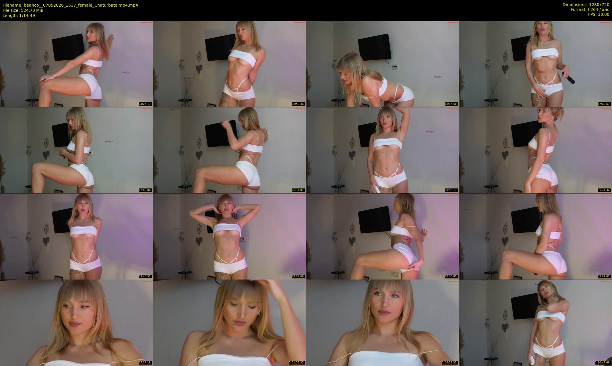 beanco_ — 75 minute Chaturbate female cam show recording, 720p, May 7, 2026