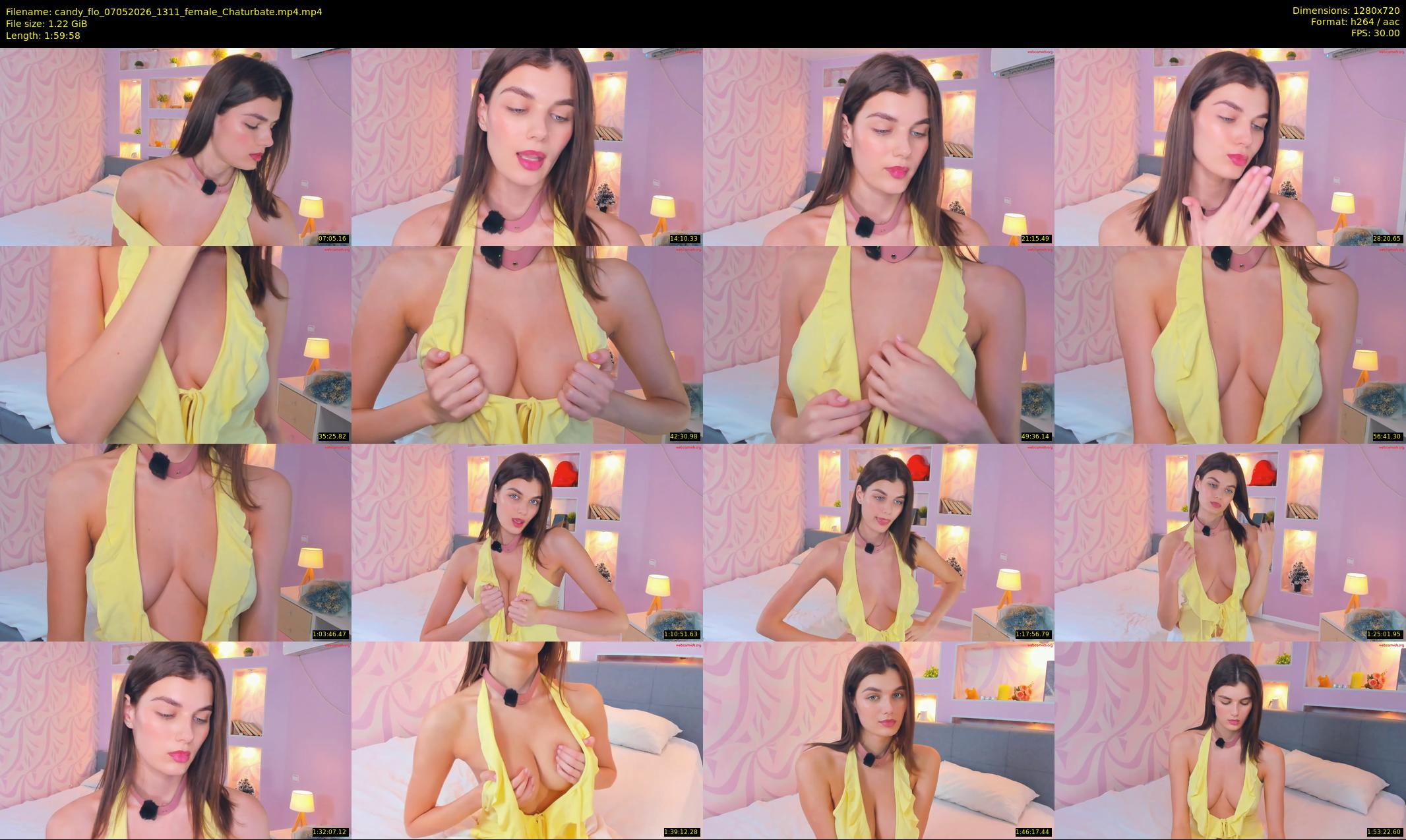 candy_flo — 120 minute Chaturbate female cam show recording, 720p, May 7, 2026