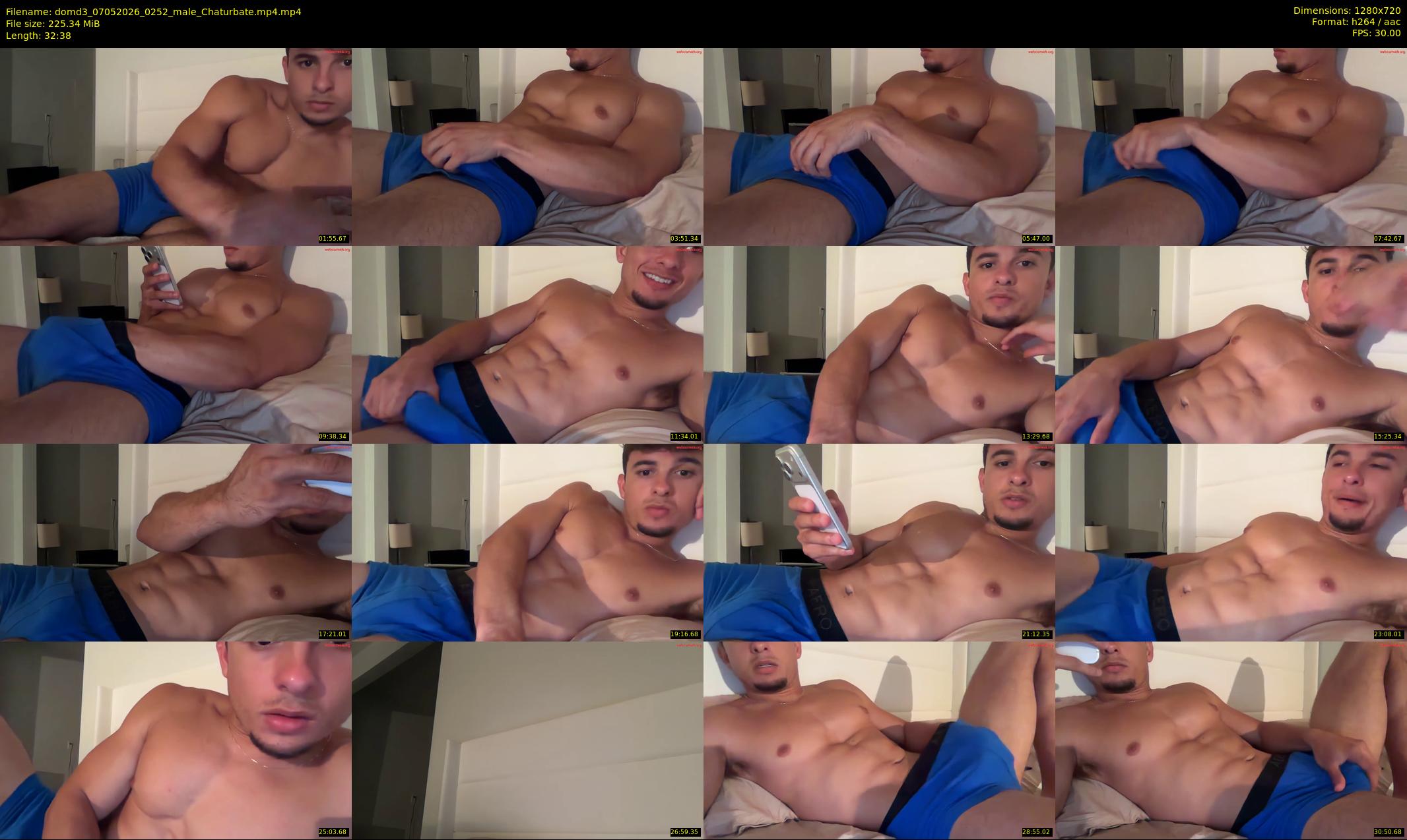 domd3 — 33 minute Chaturbate male cam show recording, 720p, May 7, 2026
