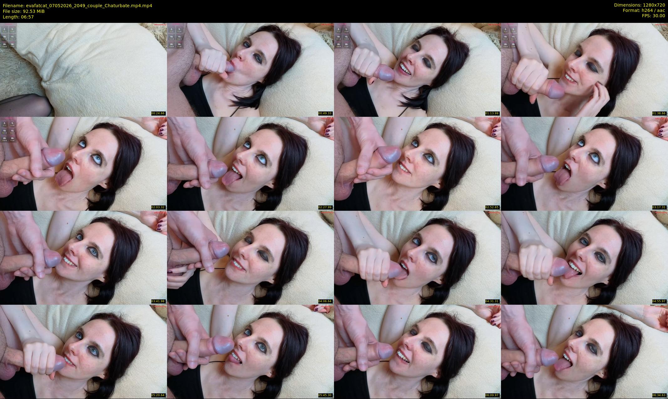 evafatcat — 7 minute Chaturbate couple cam show recording, 720p, May 7, 2026