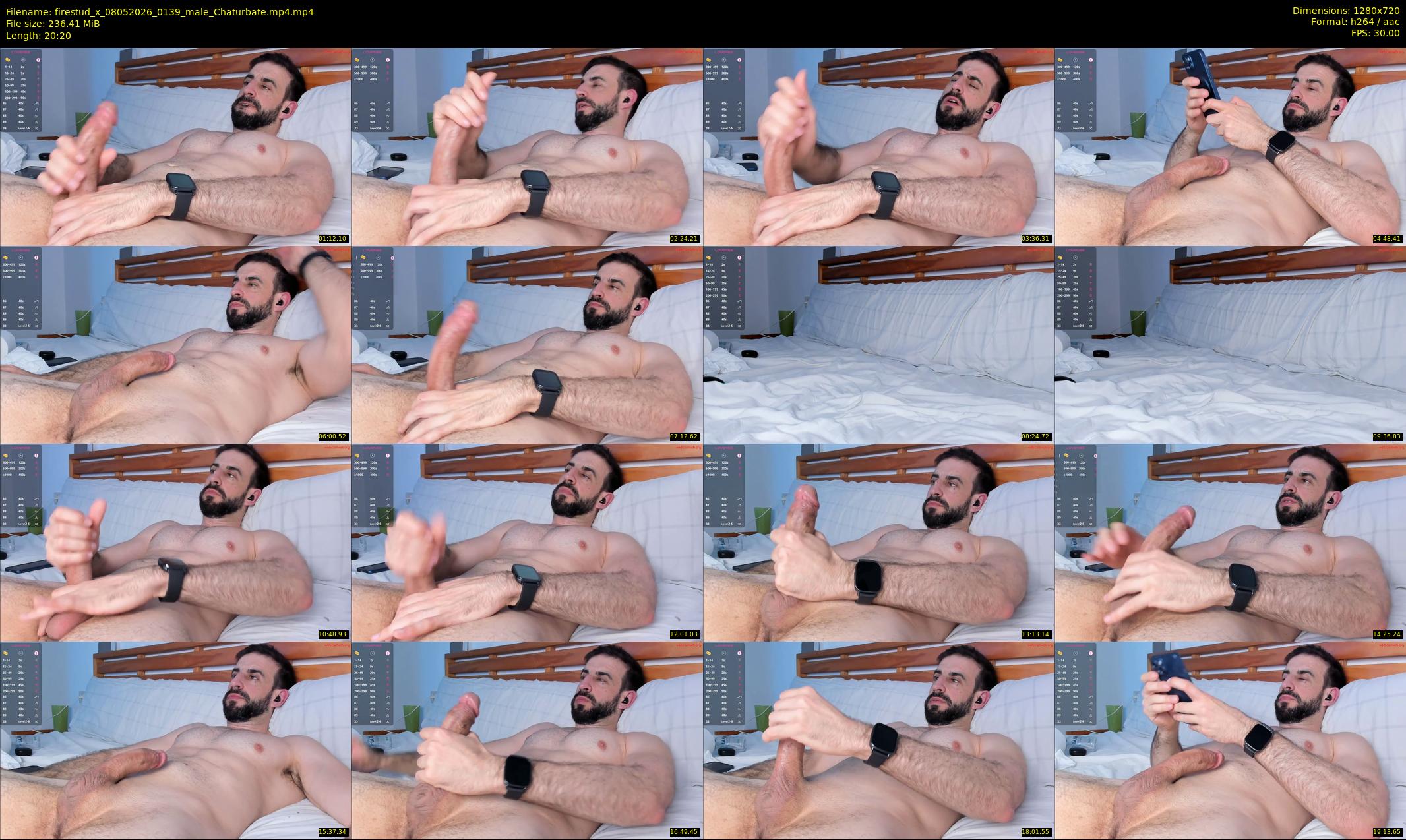 firestud_x — 21 minute Chaturbate male cam show recording, 720p, May 8, 2026