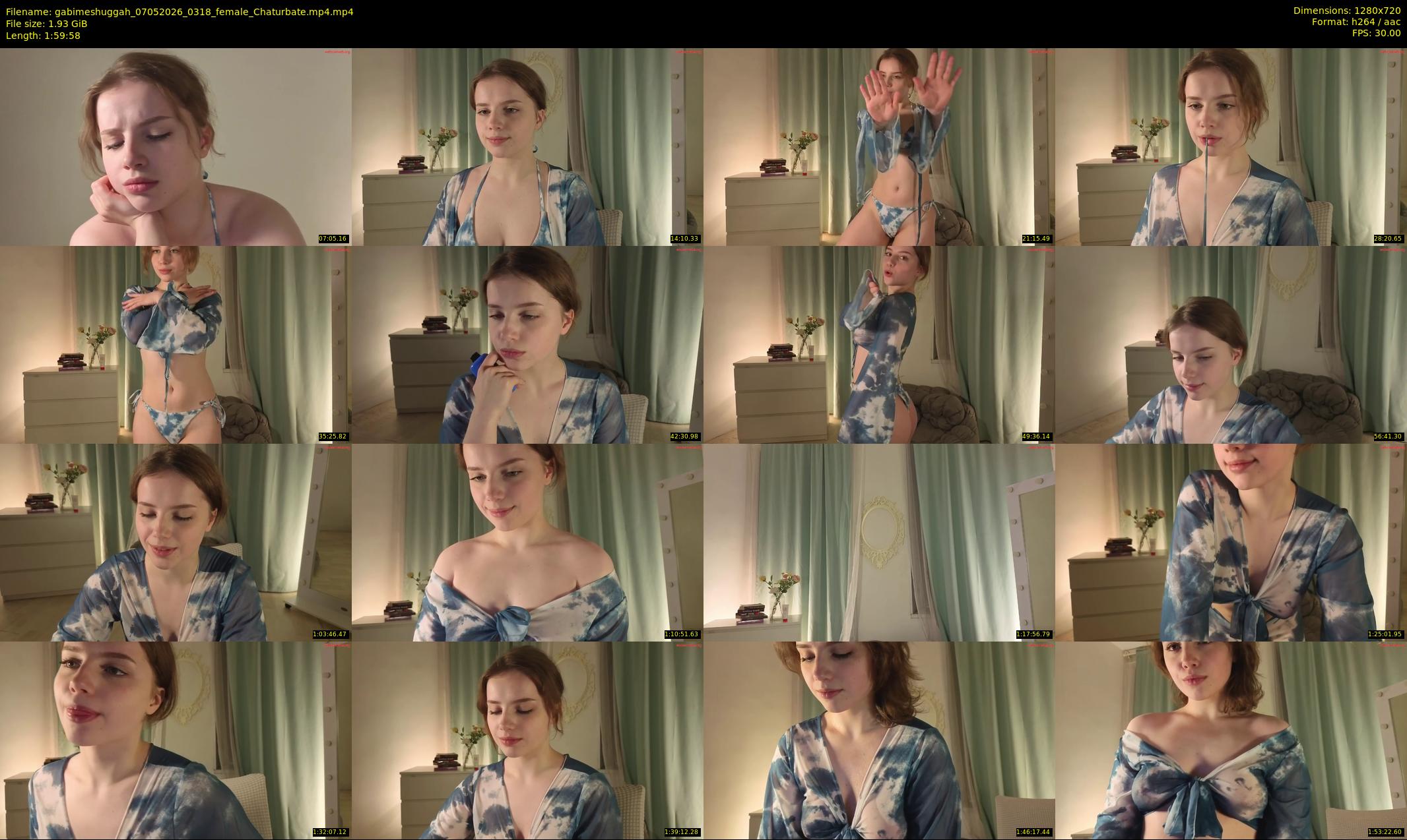 gabimeshuggah — 120 minute Chaturbate female cam show recording, 720p, May 7, 2026