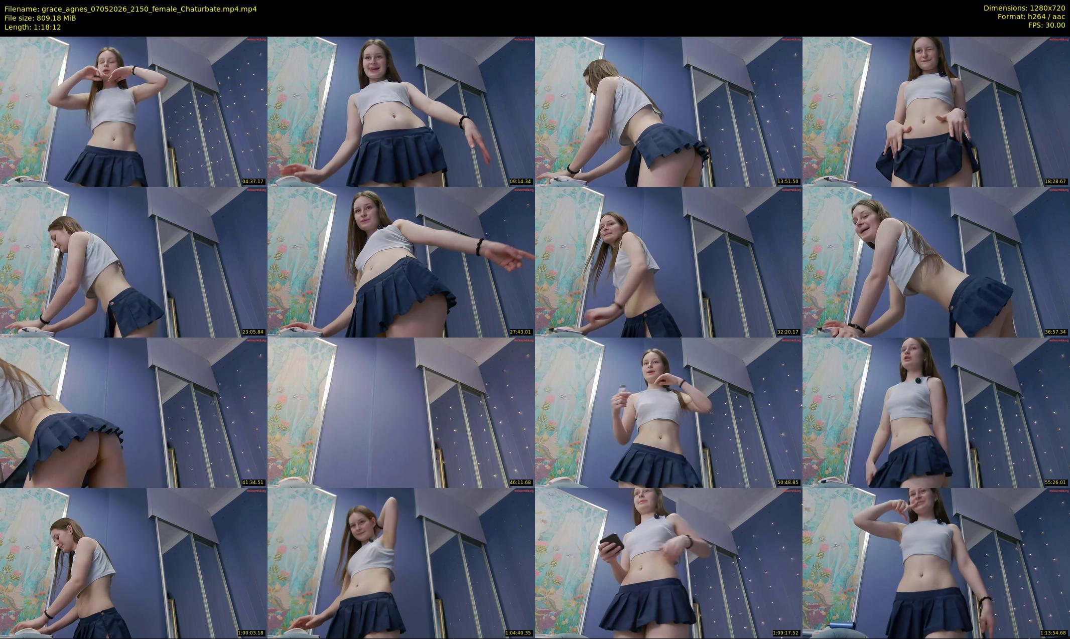 grace_agnes — 79 minute Chaturbate female cam show recording, 720p, May 7, 2026