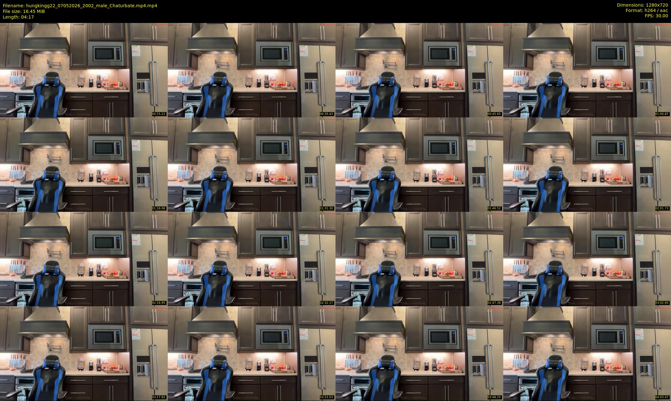 hungkingg22 — 5 minute Chaturbate male cam show recording, 720p, May 7, 2026
