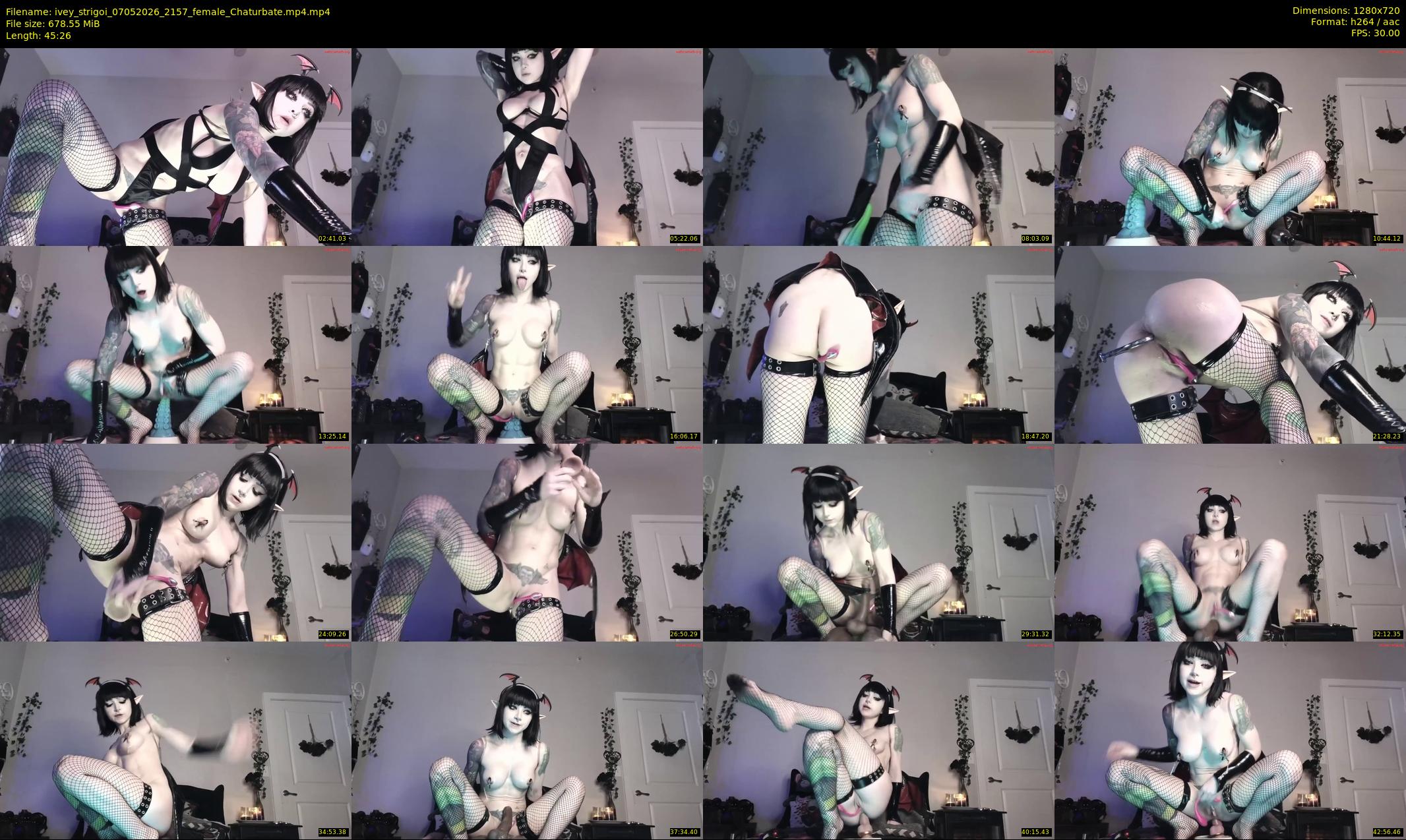 ivey_strigoi — 46 minute Chaturbate female cam show recording, 720p, May 7, 2026