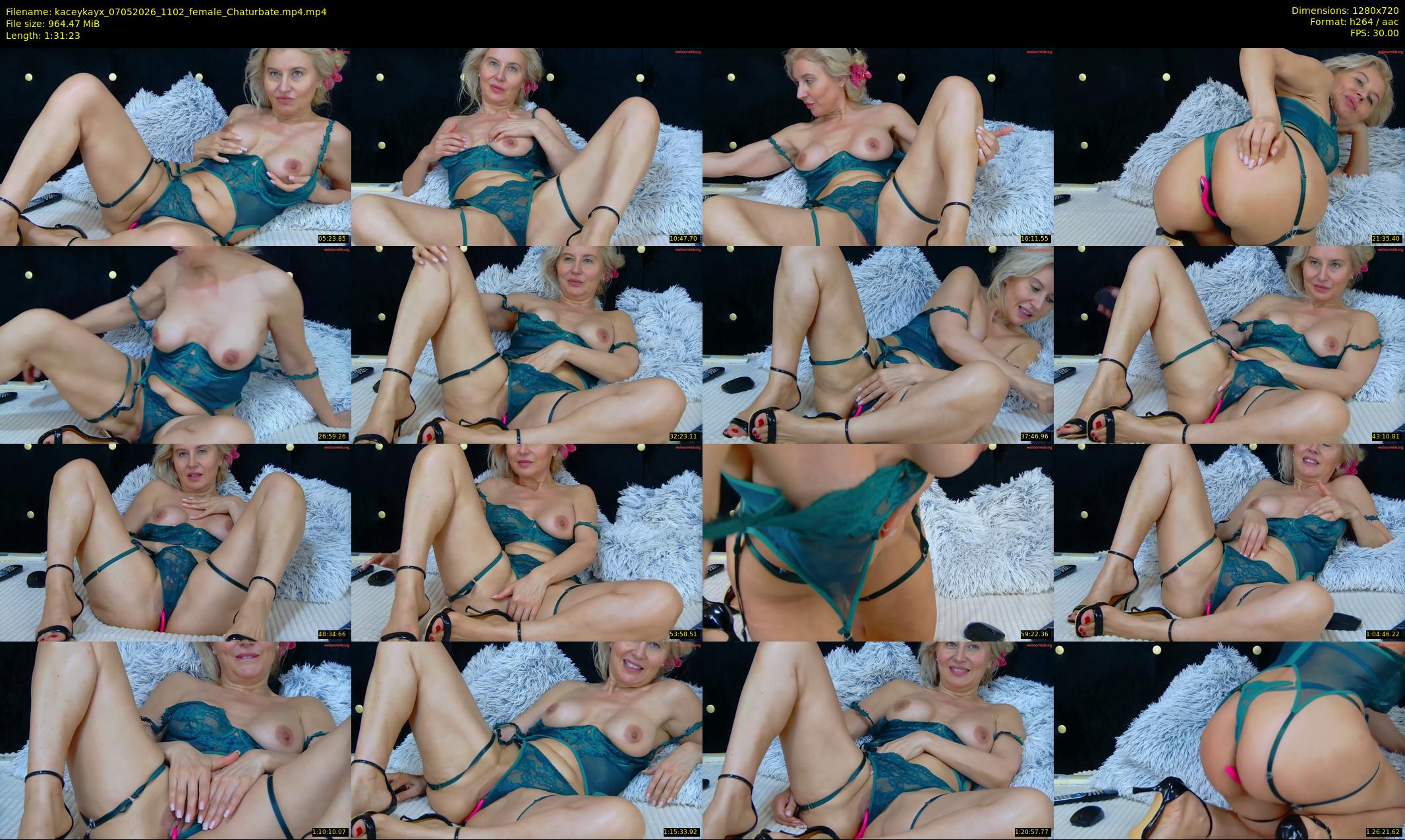 kaceykayx — 92 minute Chaturbate female cam show recording, 720p, May 7, 2026