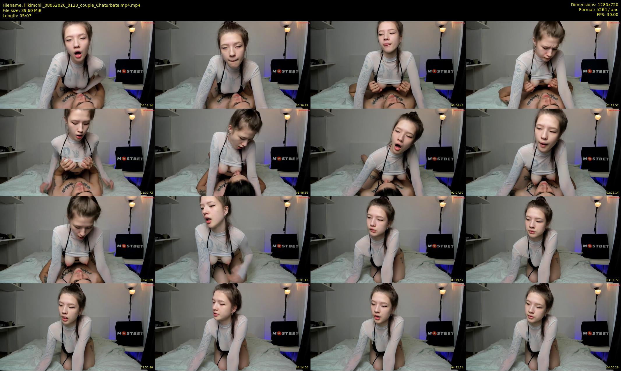 lilkimchii — 6 minute Chaturbate couple cam show recording, 720p, May 8, 2026