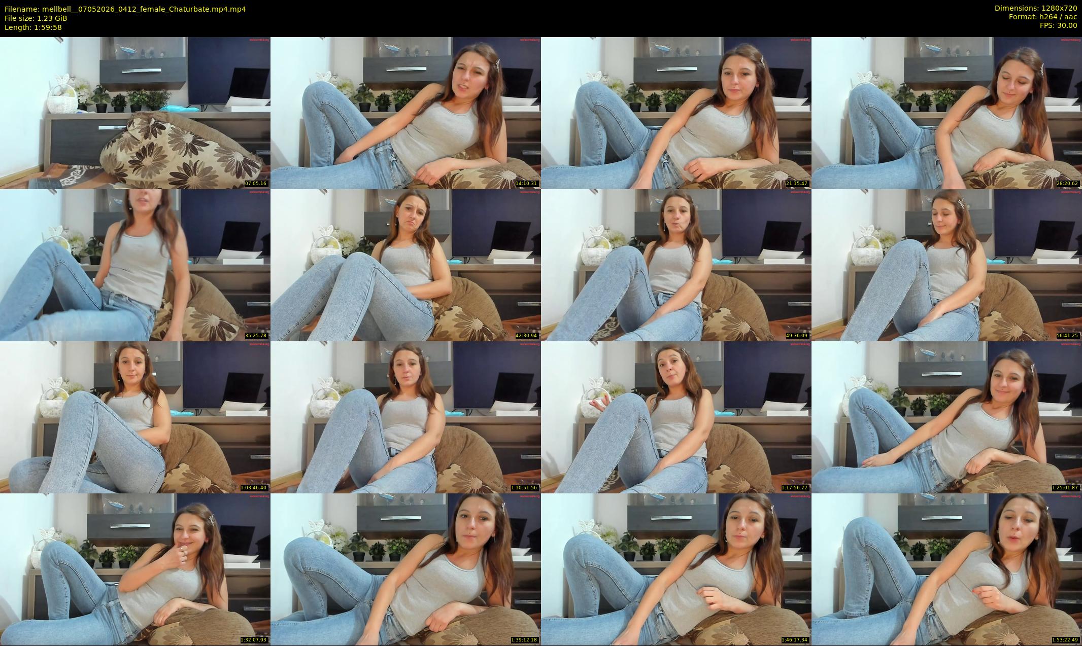 mellbell_ — 120 minute Chaturbate female cam show recording, 720p, May 7, 2026