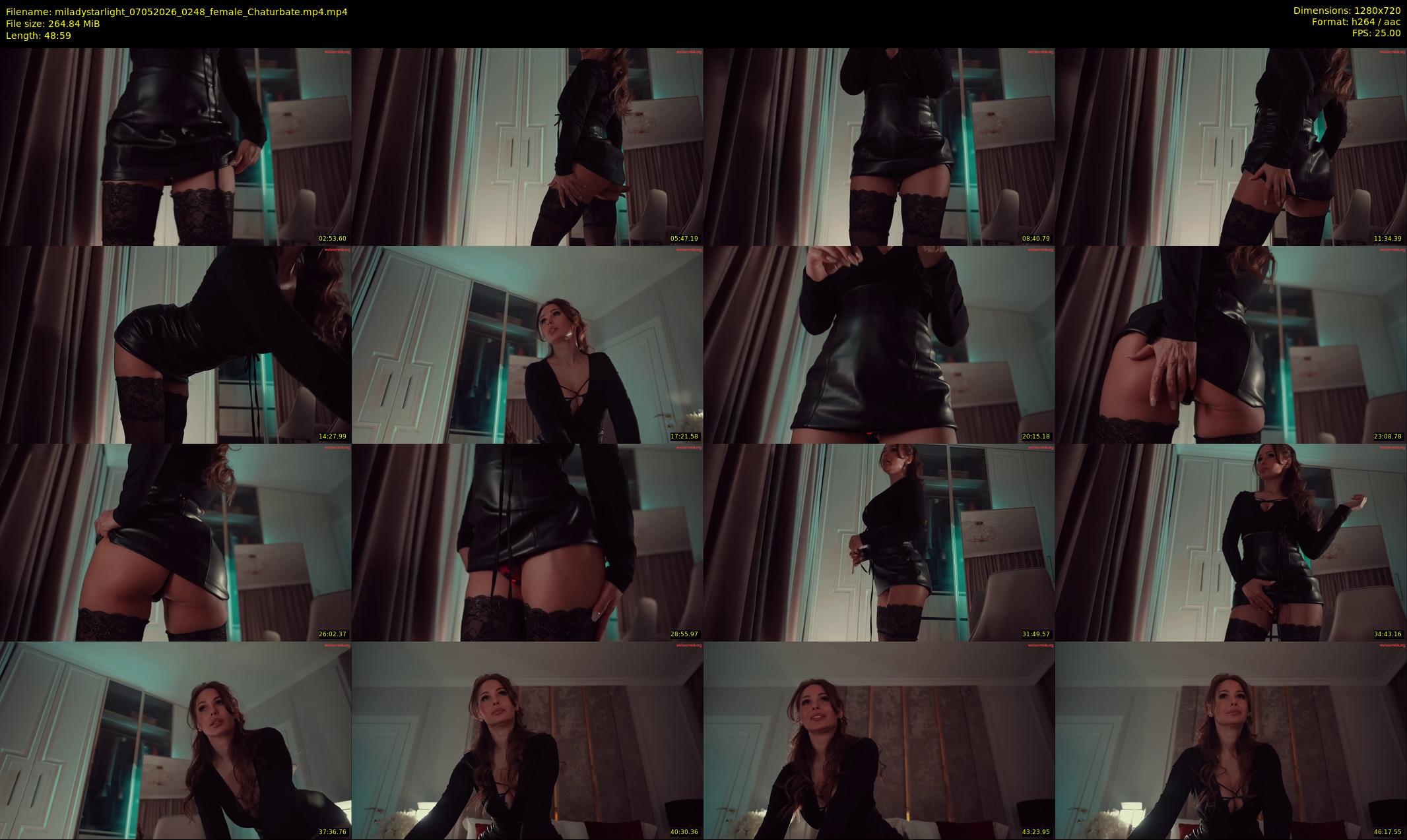 miladystarlight — 49 minute Chaturbate female cam show recording, 720p, May 7, 2026