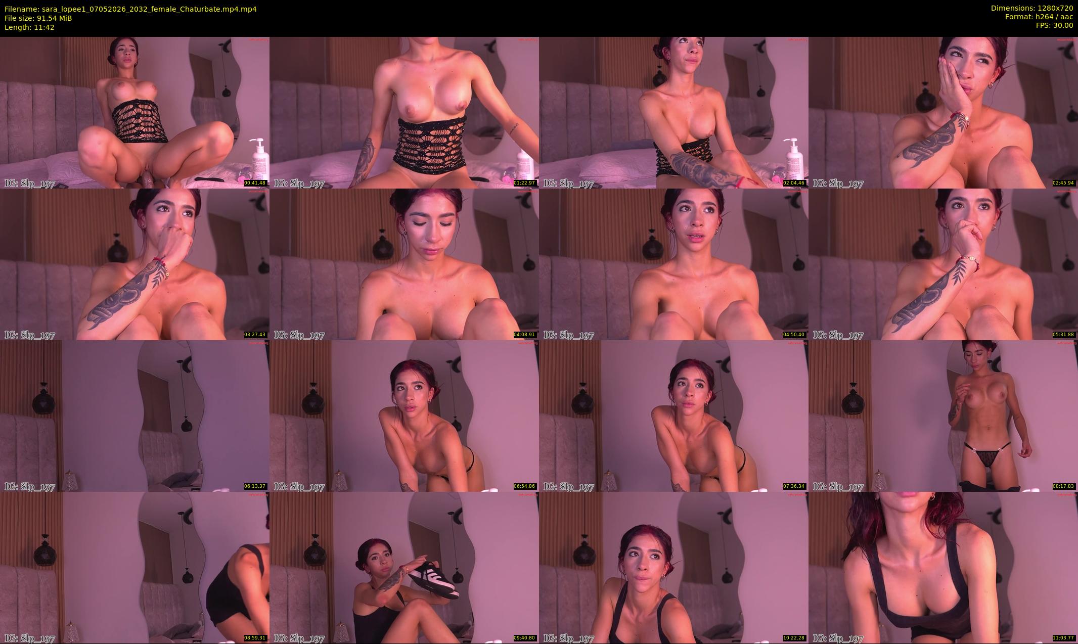 sara_lopee1 — 12 minute Chaturbate couple cam show recording, 720p, May 7, 2026