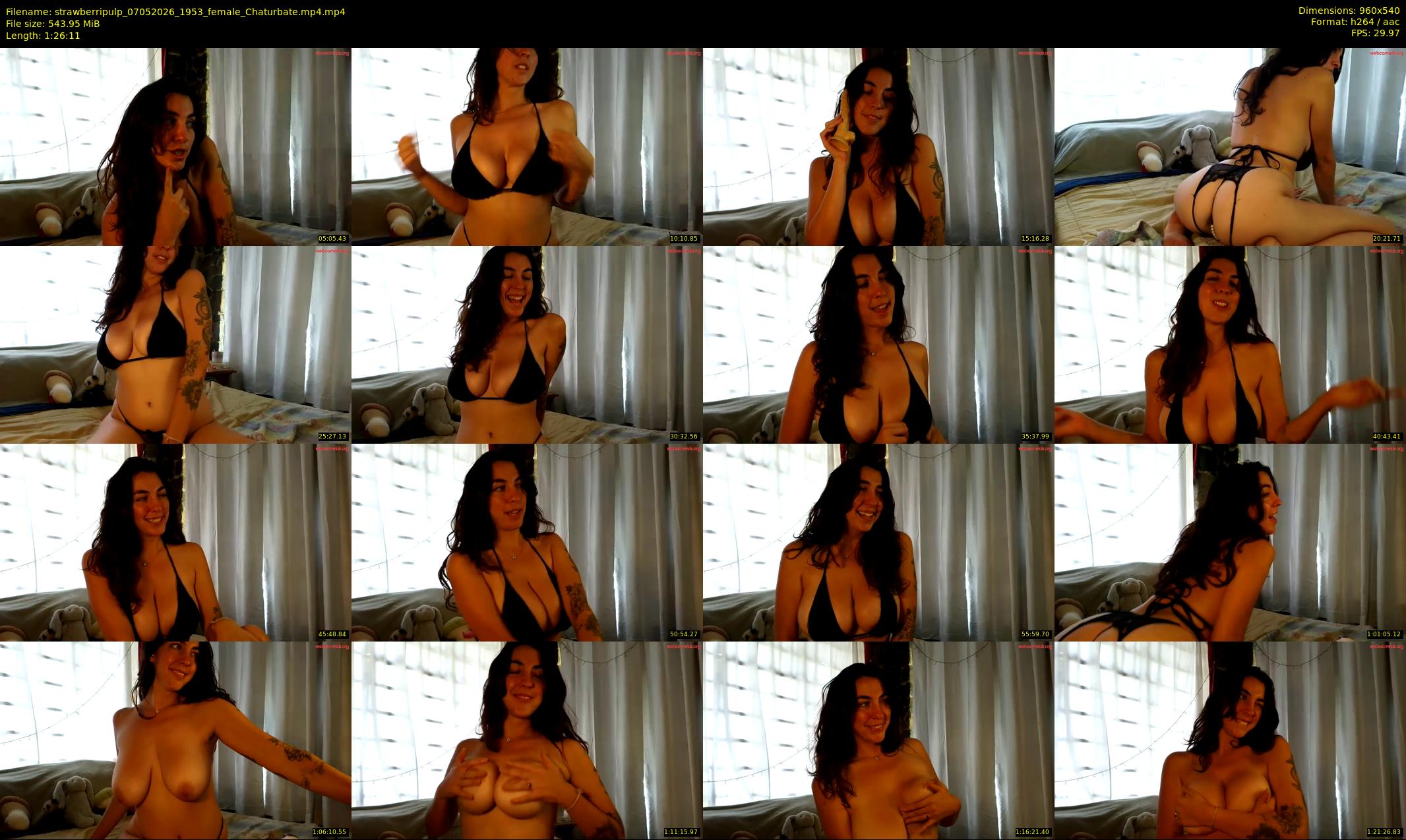 strawberripulp — 87 minute Chaturbate female cam show recording, 480p, May 7, 2026