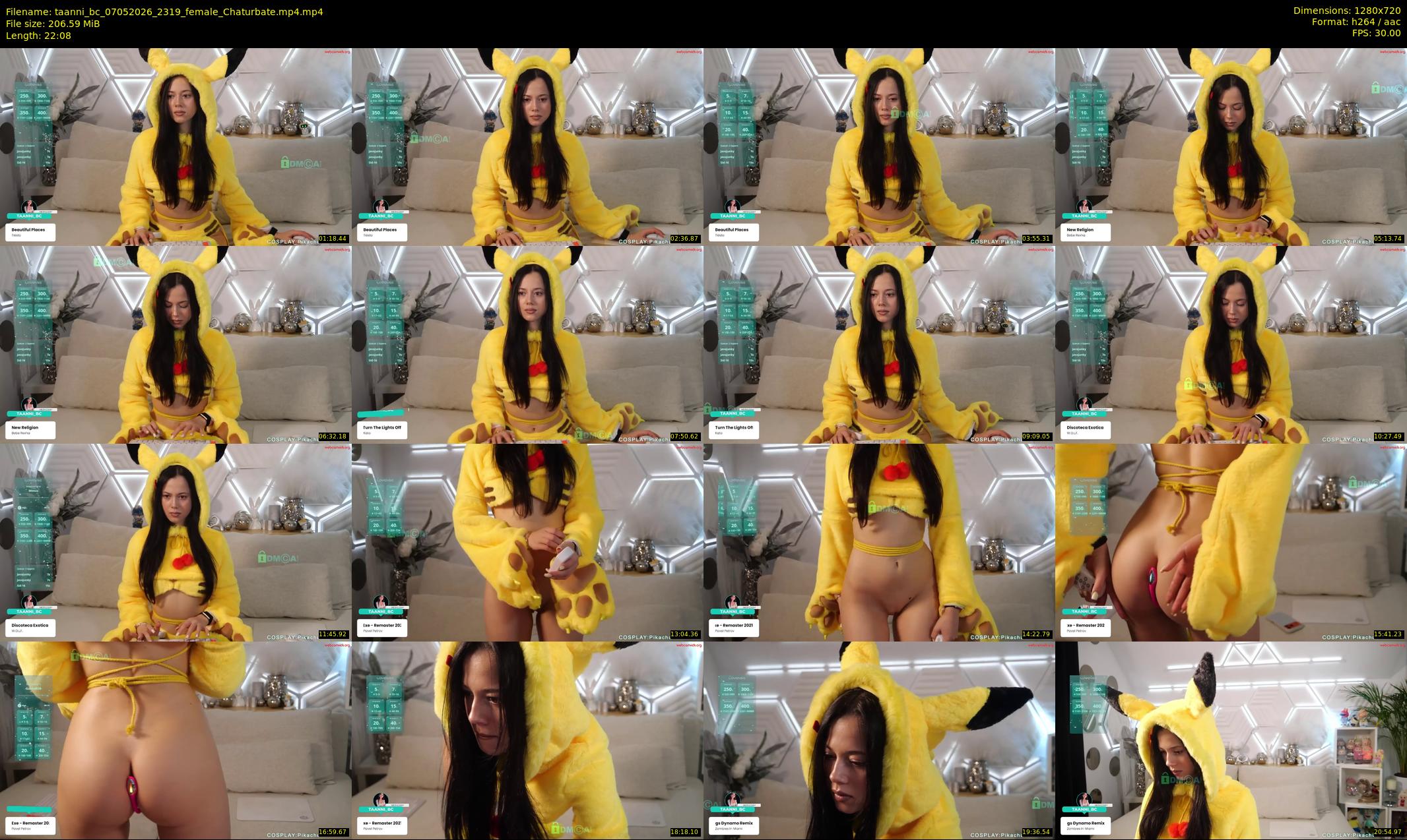 taanni_bc — 23 minute Chaturbate female cam show recording, 720p, May 7, 2026