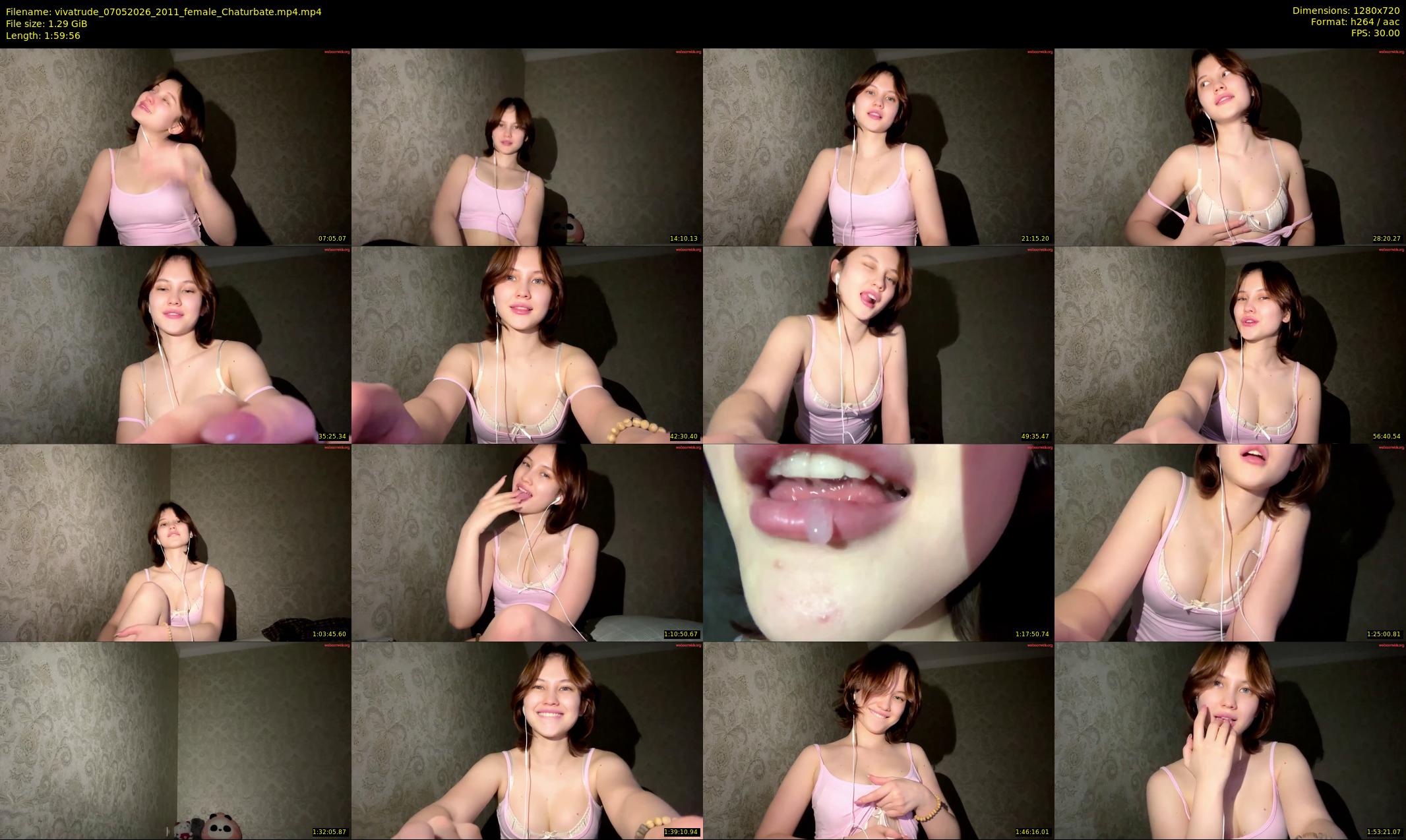 vivatrude — 120 minute Chaturbate female cam show recording, 720p, May 7, 2026