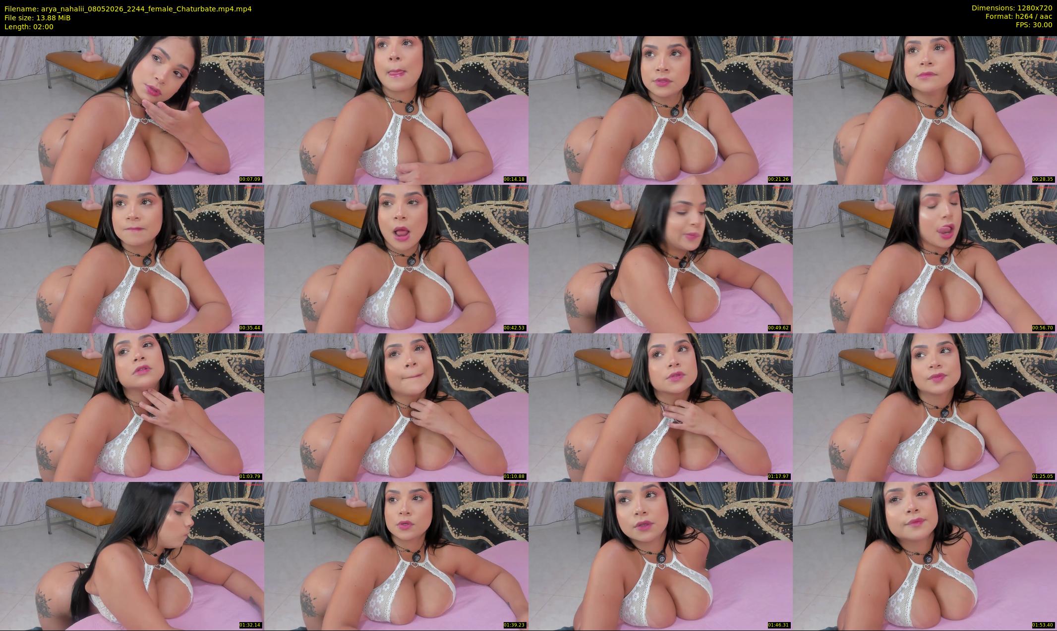arya_nahalii — 2 minute Chaturbate female cam show recording, 720p, May 8, 2026