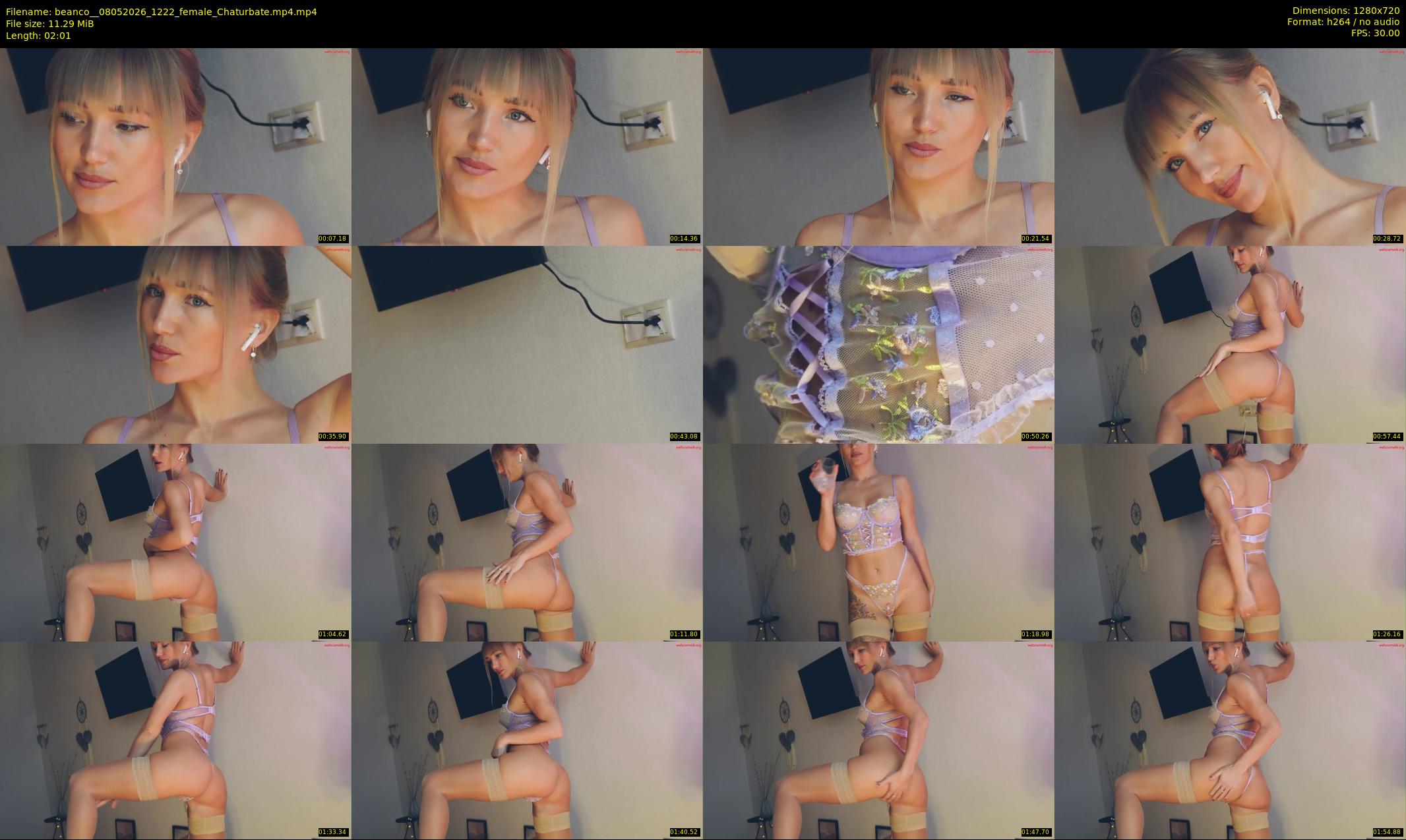 beanco_ — 3 minute Chaturbate female cam show recording, 720p, May 8, 2026
