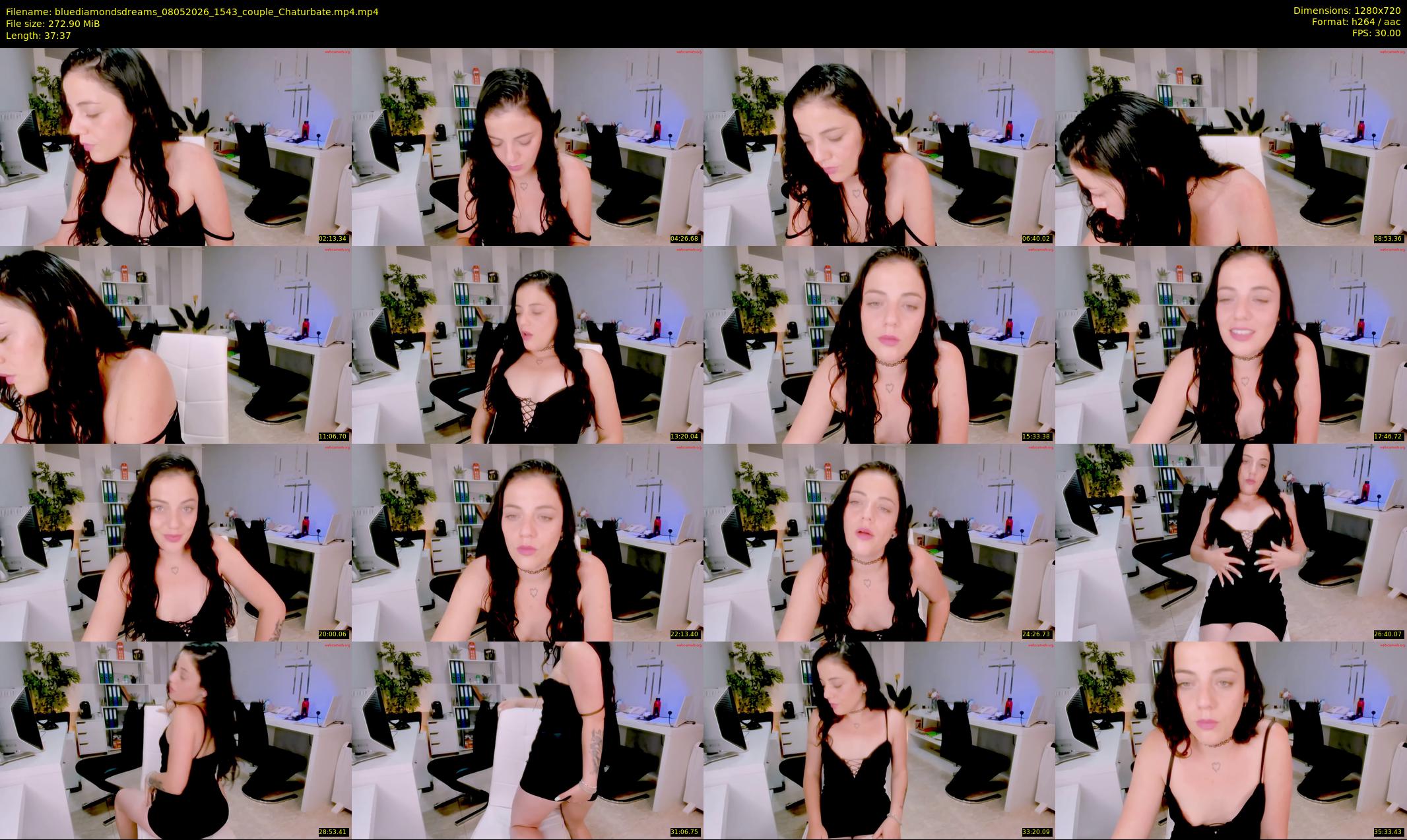 bluediamondsdreams — 38 minute Chaturbate couple cam show recording, 720p, May 8, 2026