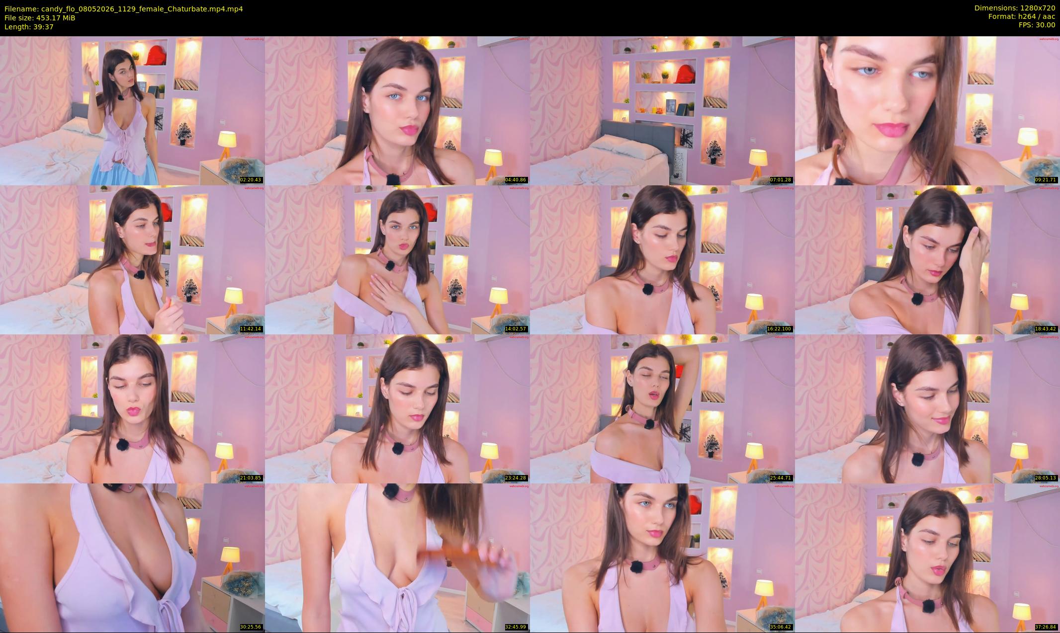 candy_flo — 40 minute Chaturbate female cam show recording, 720p, May 8, 2026