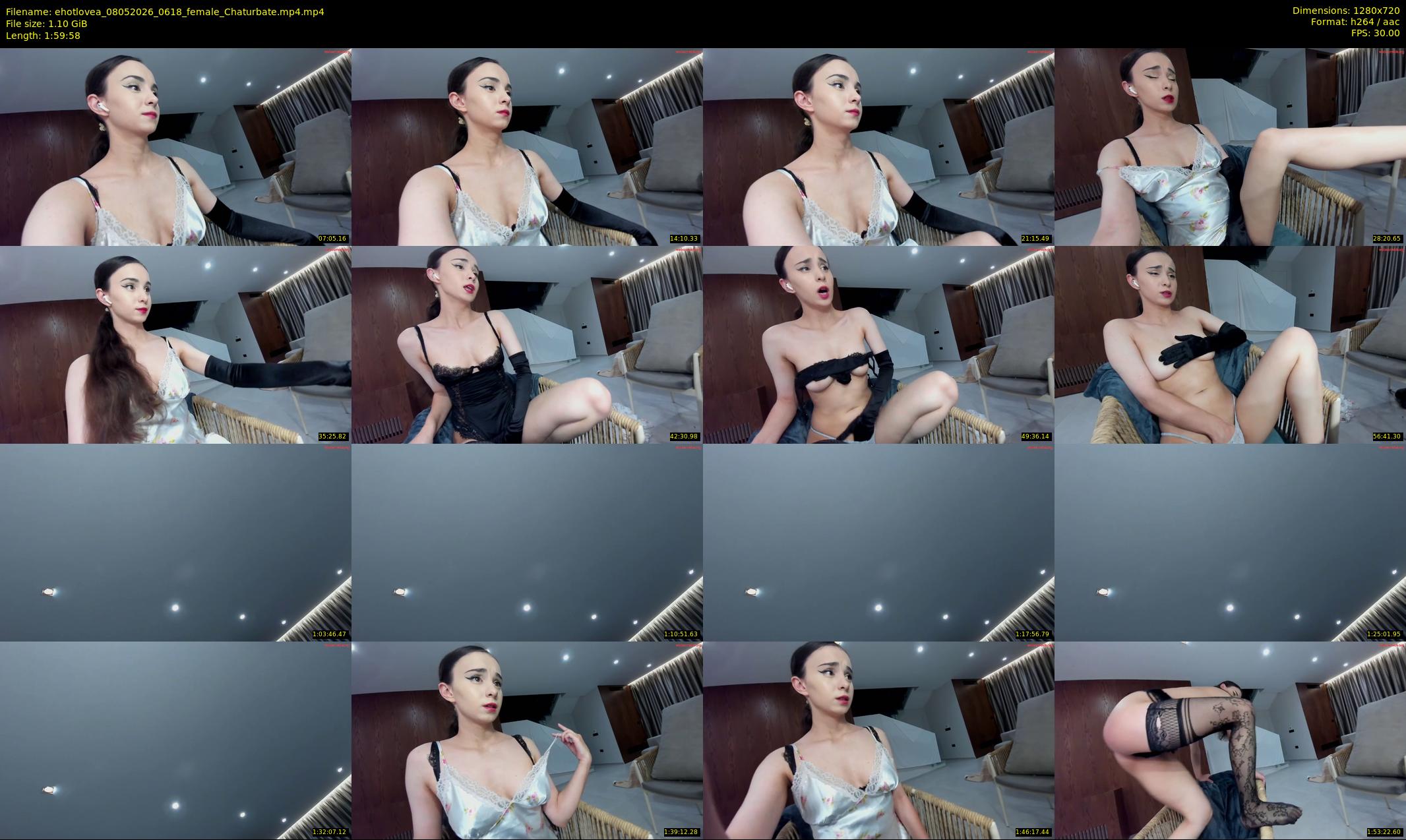 ehotlovea — 120 minute Chaturbate female cam show recording, 720p, May 8, 2026