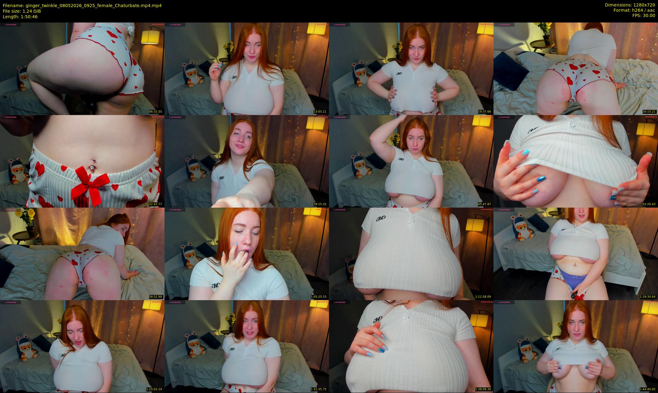 ginger_twinkle — 111 minute Chaturbate female cam show recording, 720p, May 8, 2026