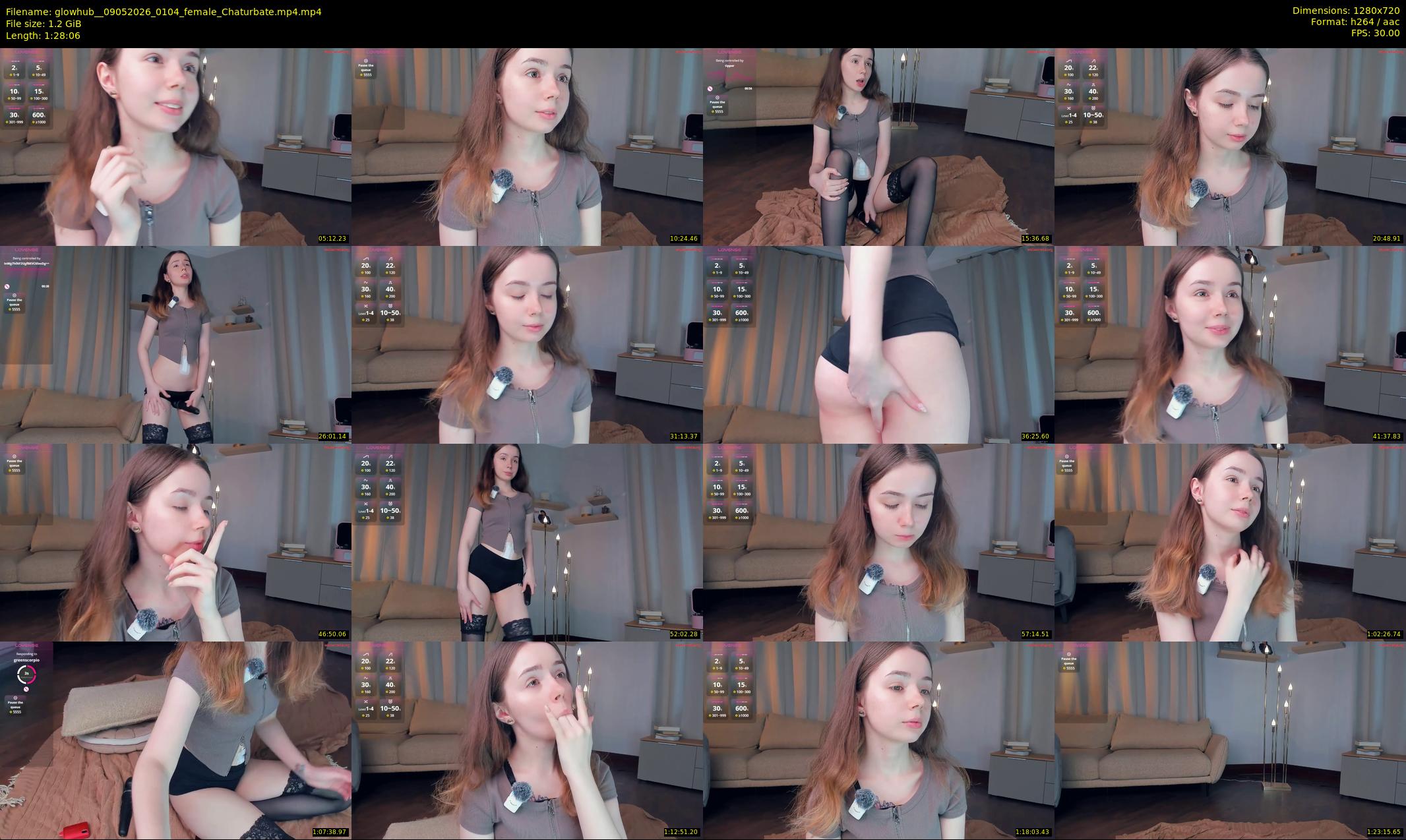 glowhub_ — 89 minute Chaturbate female cam show recording, 720p, May 9, 2026