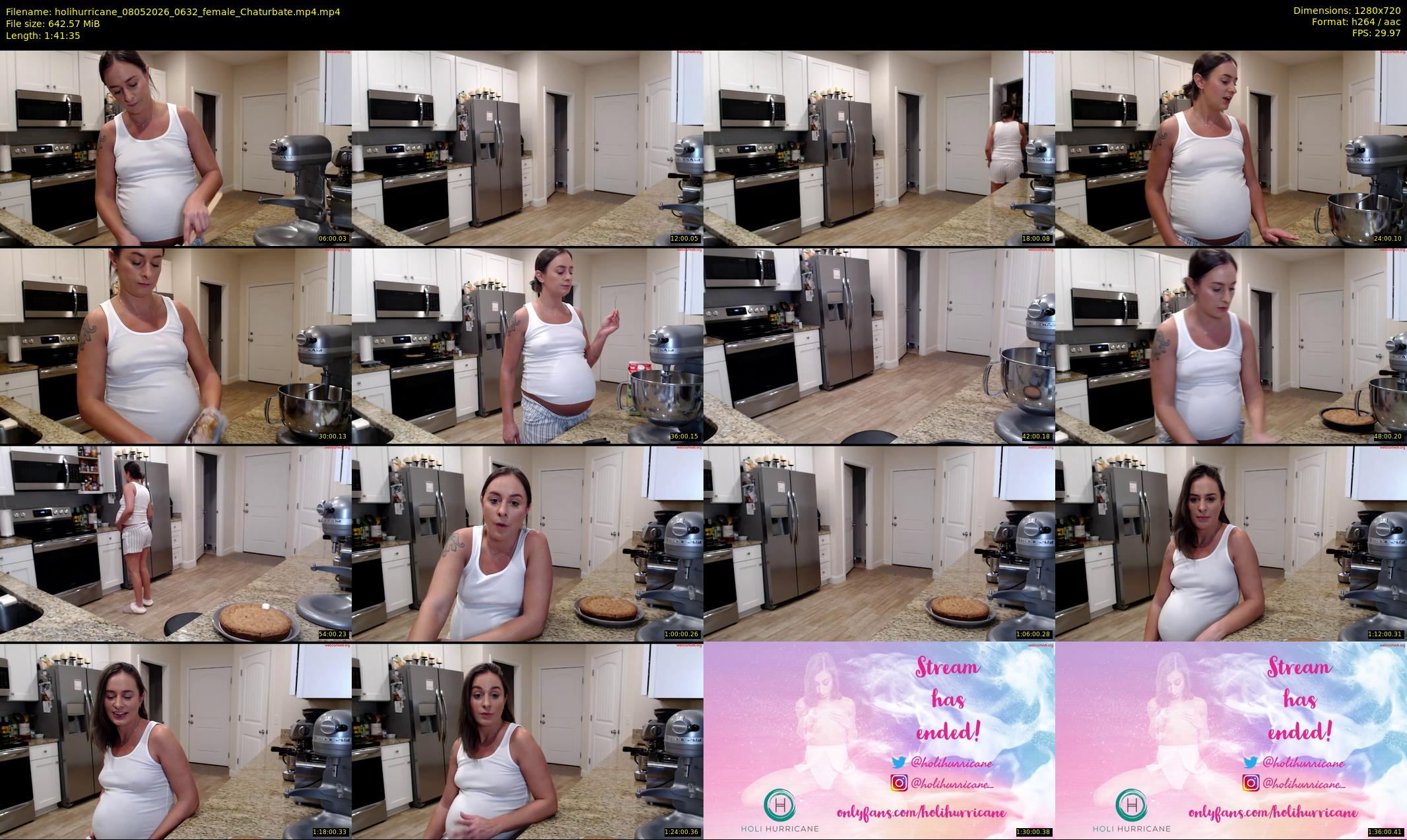holihurricane — 102 minute Chaturbate female cam show recording, 720p, May 8, 2026