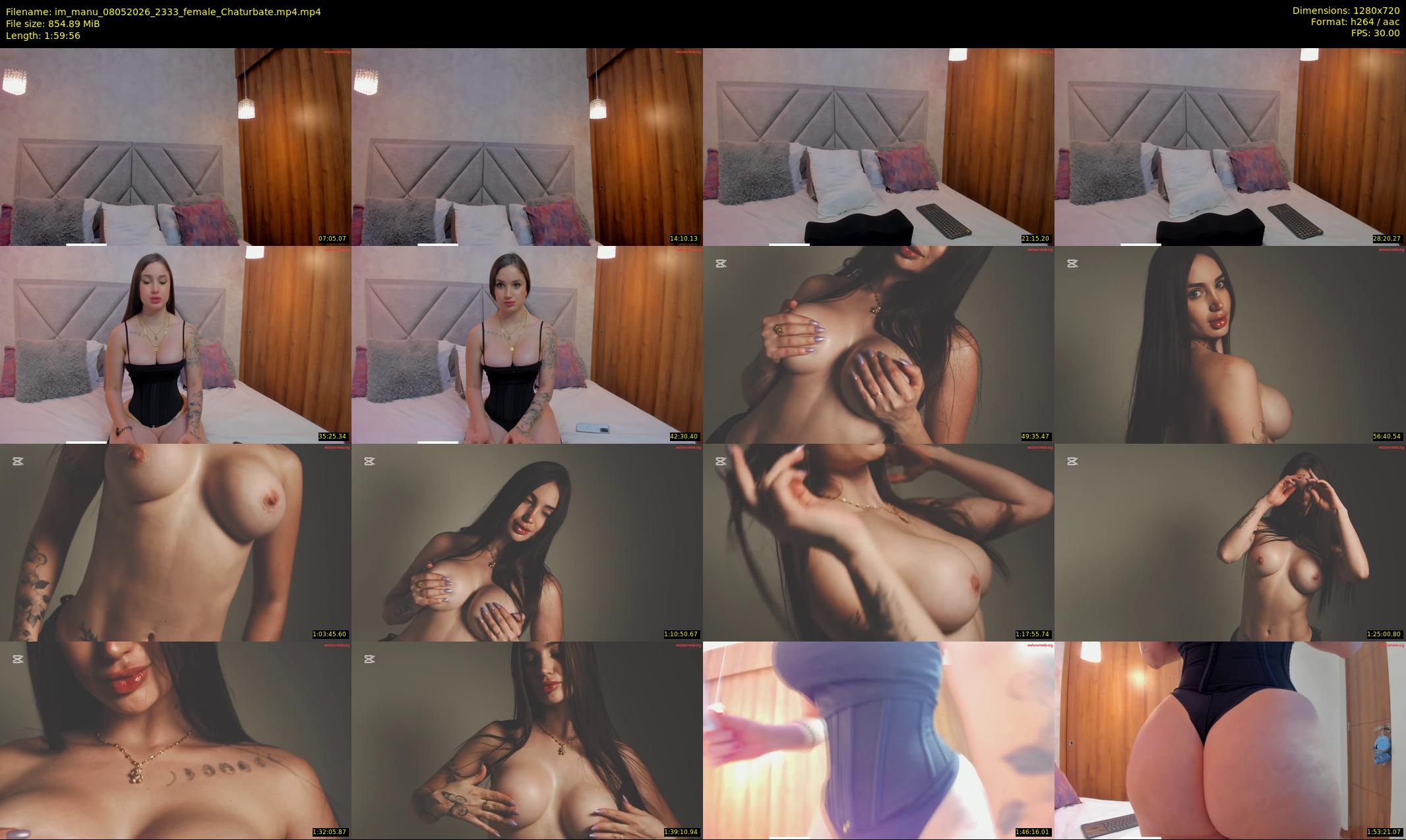 im_manu — 120 minute Chaturbate female cam show recording, 720p, May 8, 2026